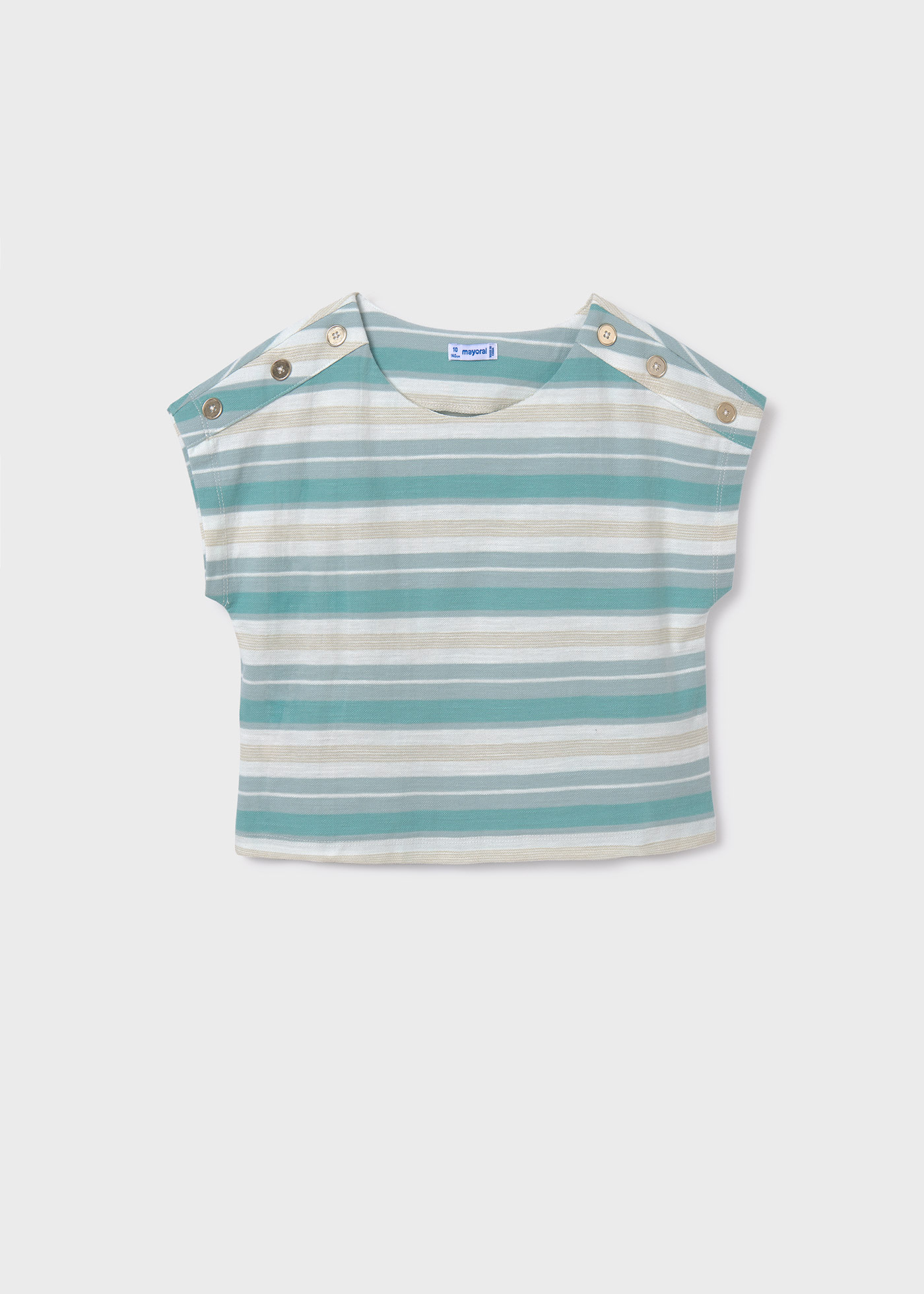 Girl Striped T-Shirt Better Cotton
