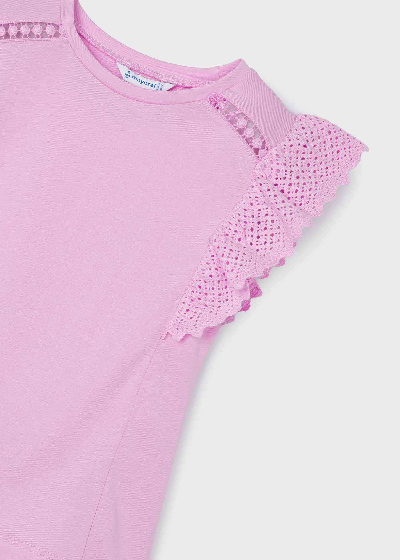 T-shirt en crochet Better Cotton fille