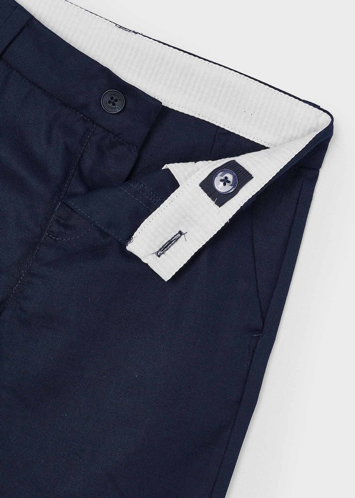 Boys linen chino pants tailoring