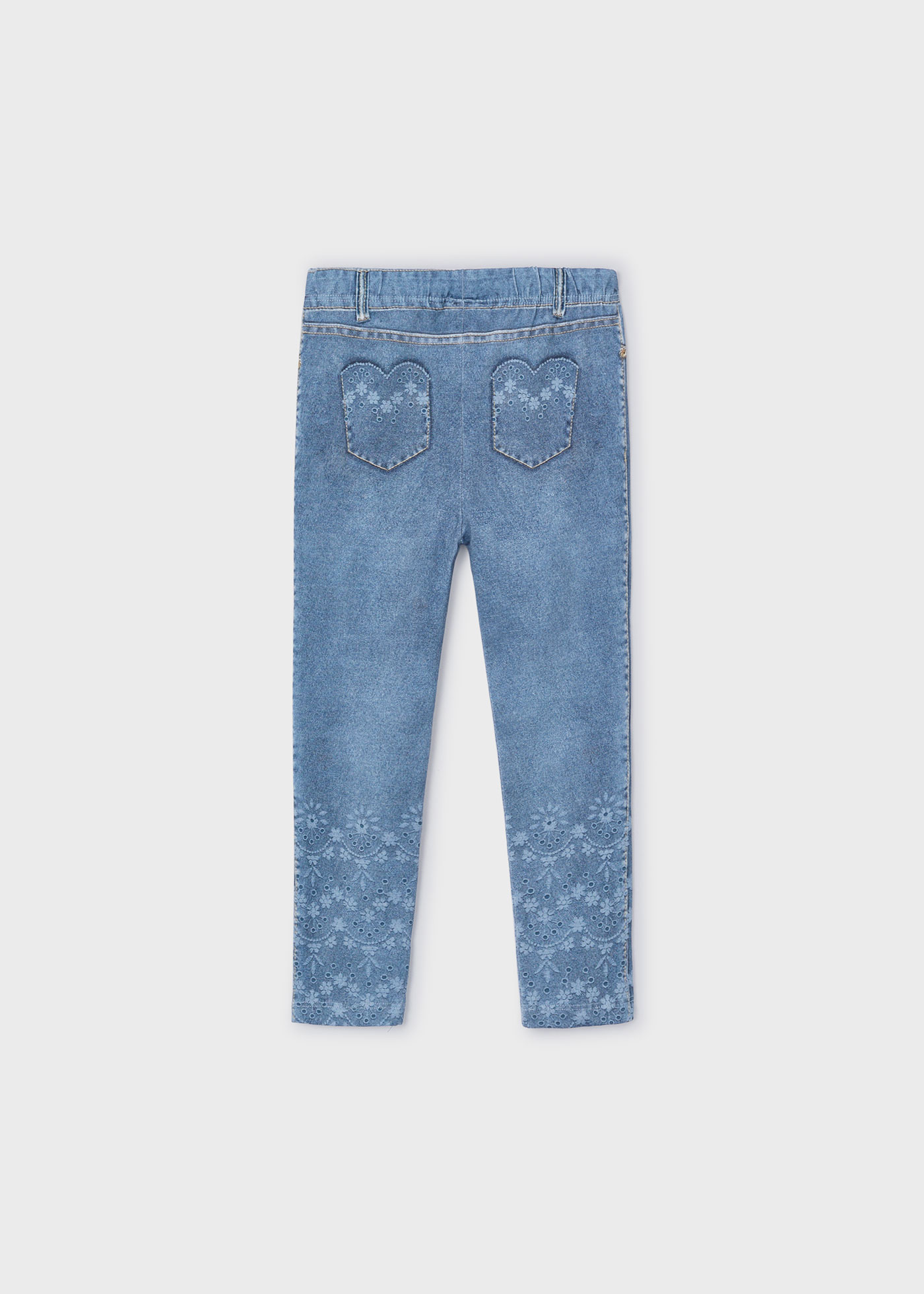 Girl denim look leggings Better Cotton