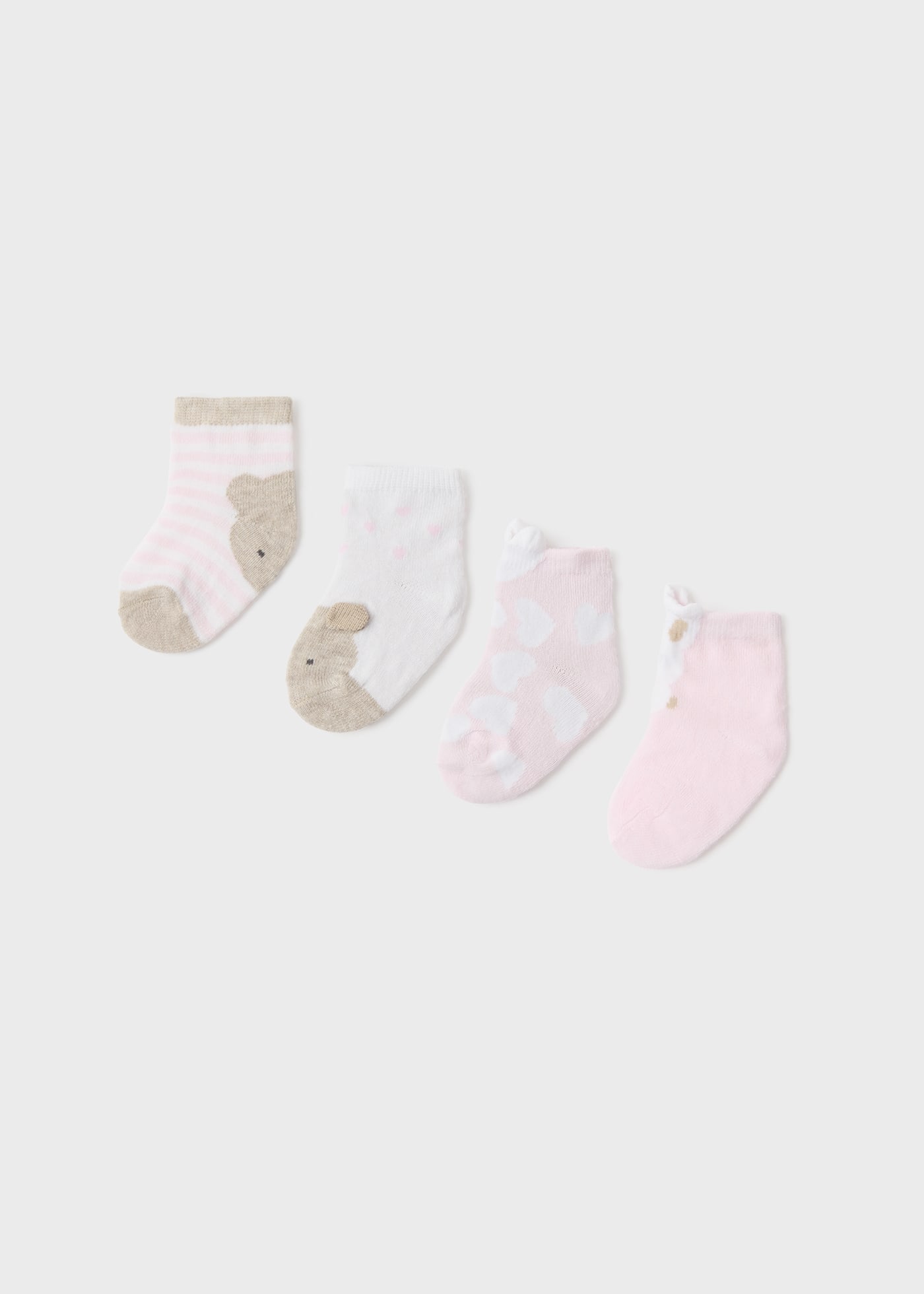 4er Set Socken Bio Baumwolle Neugeborene