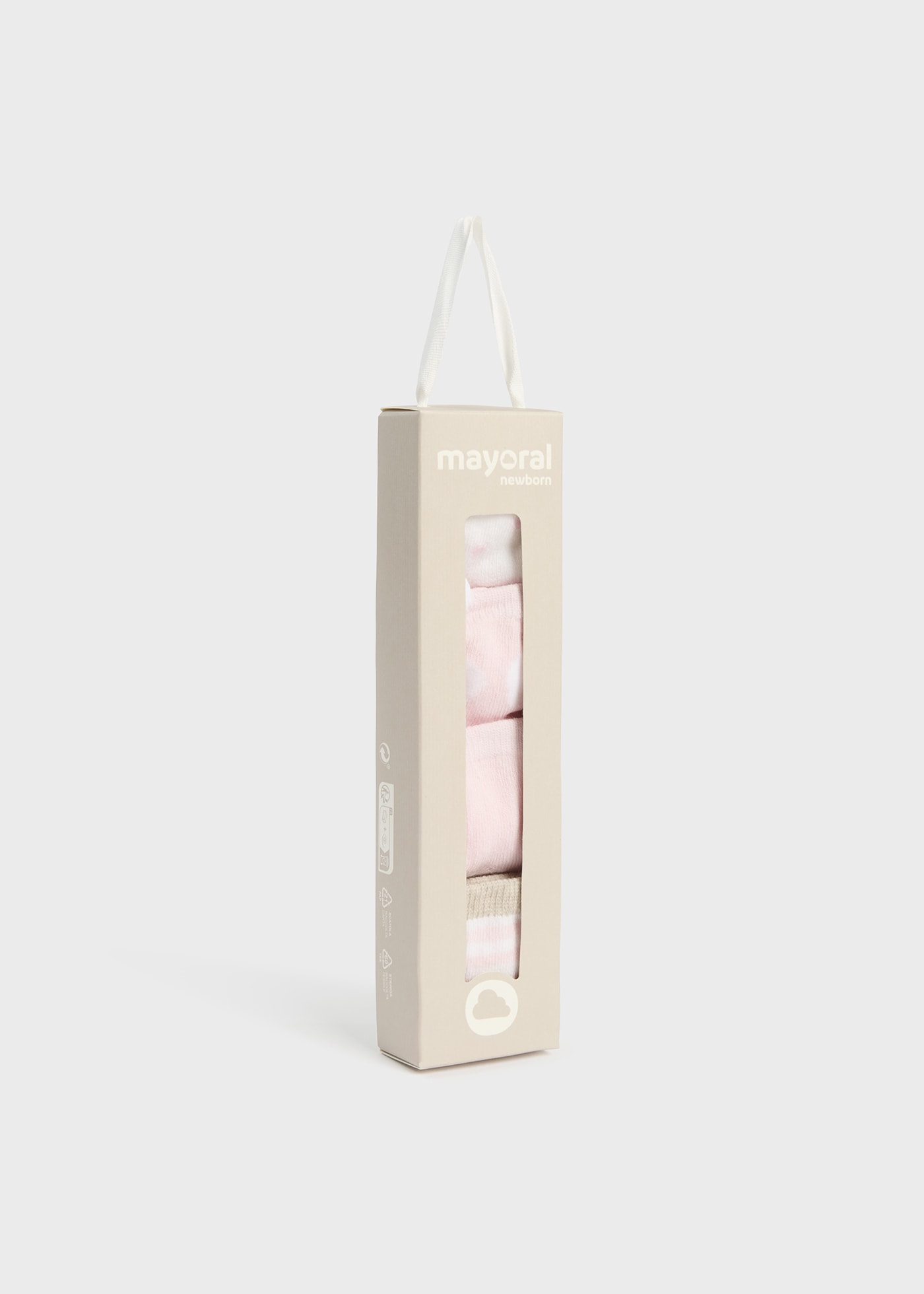 Set 4 sosete bumbac organic nou-nascut