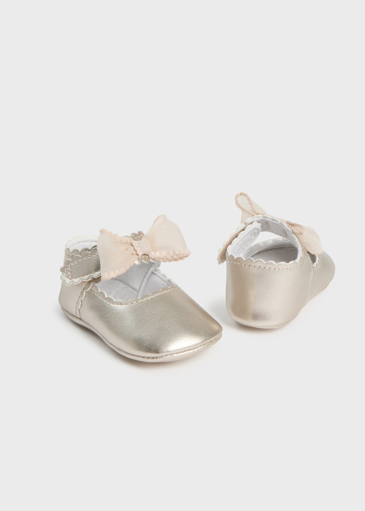 Newborn Mary Janes with Bow