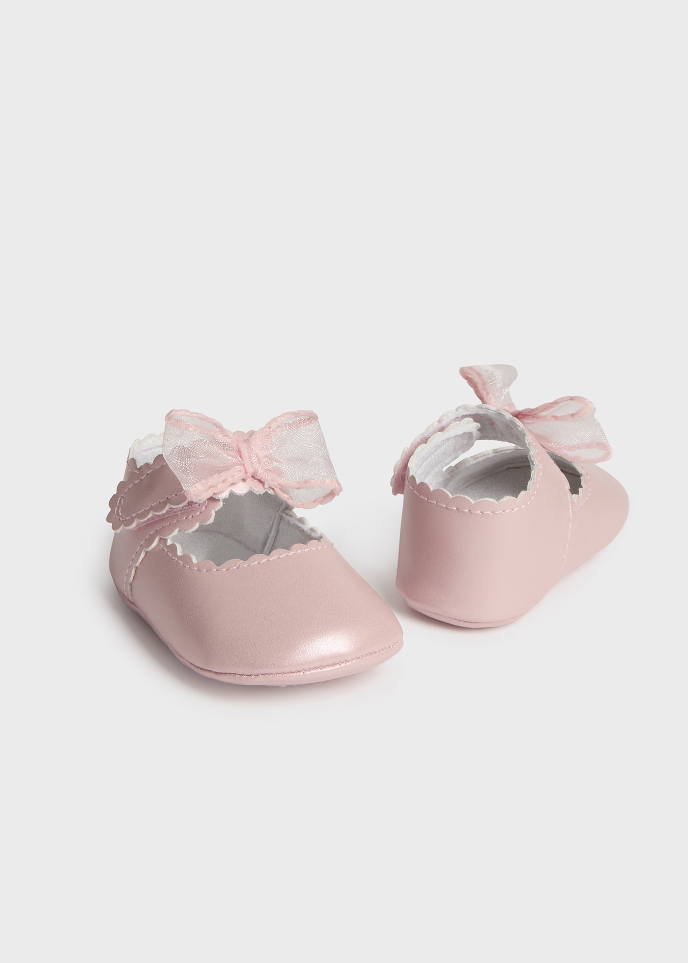 Newborn Mary Janes with Bow