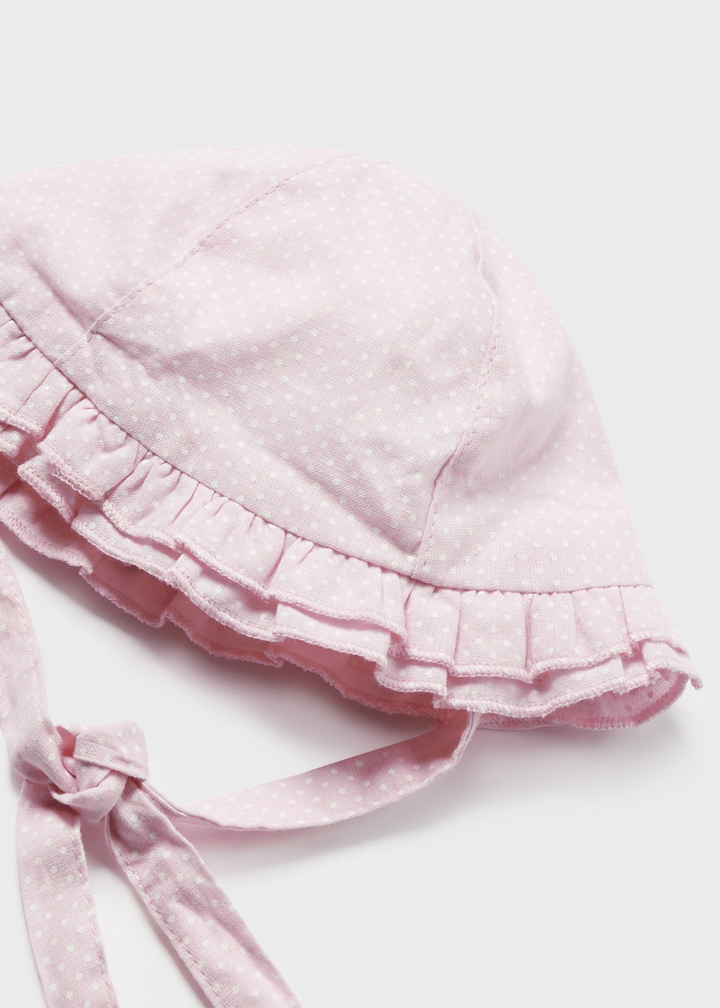 Leinen-Strampler mit Mütze Neugeborene