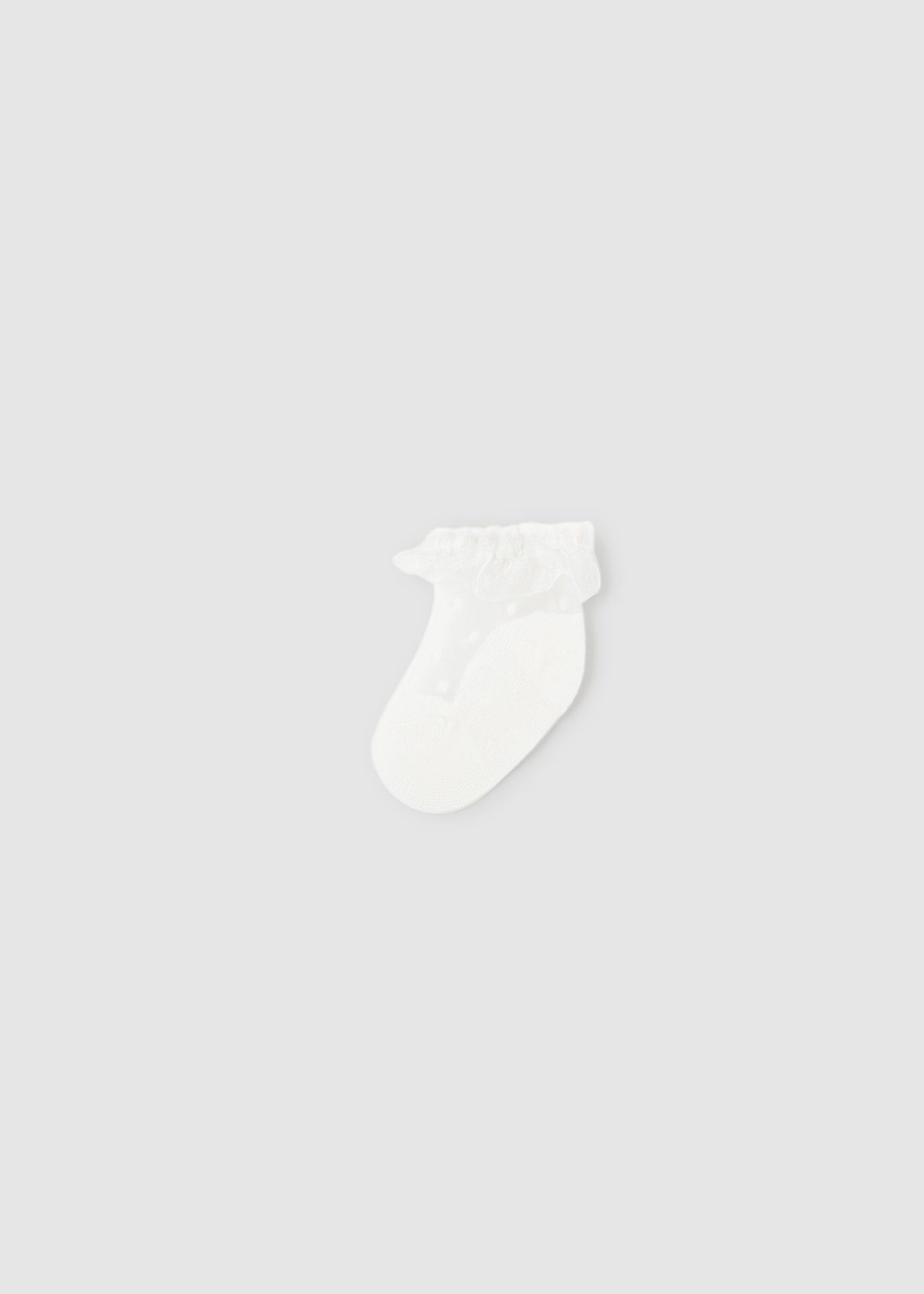 Чорапи от плумети за новородено