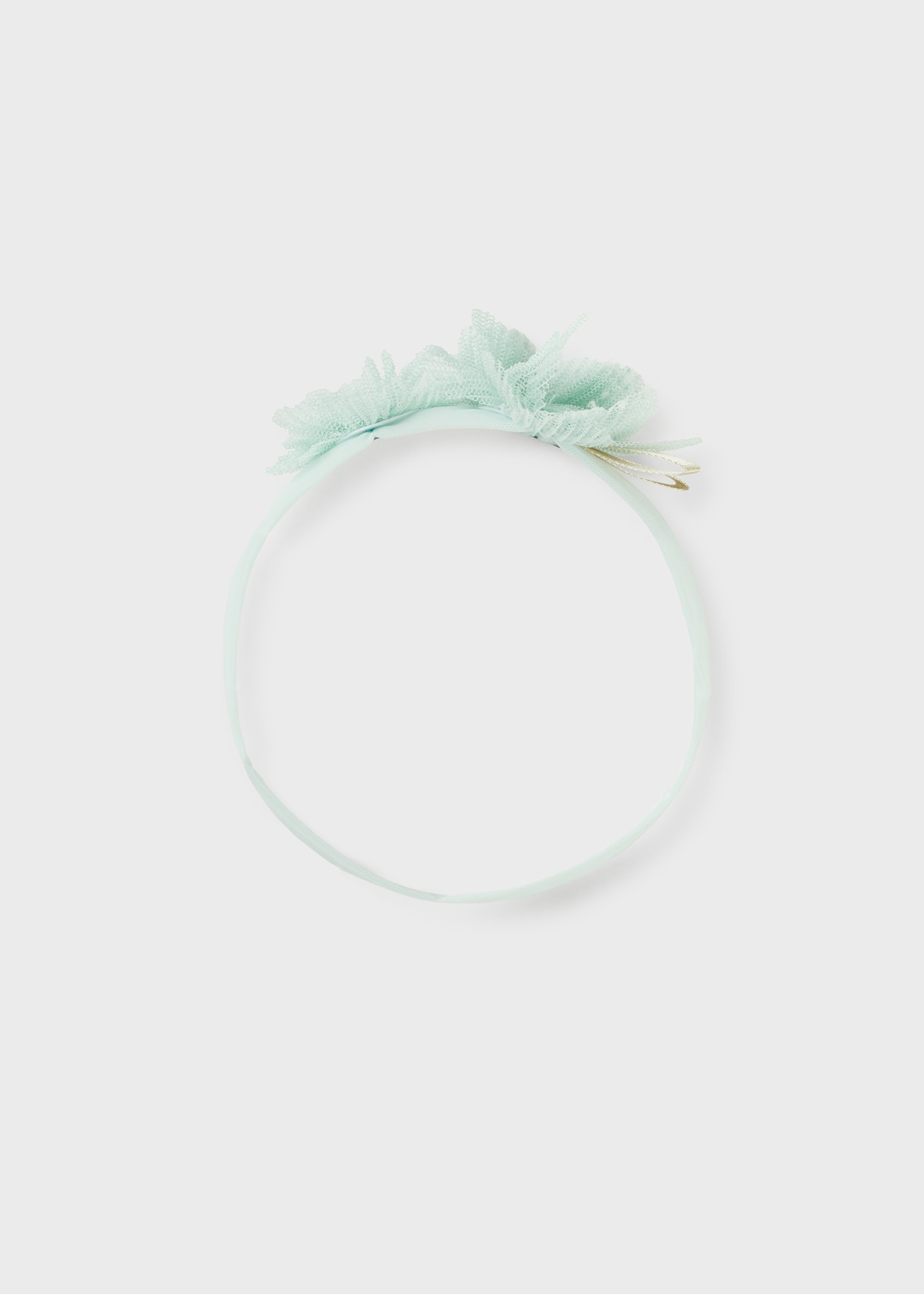 Baby Tulle Flower Elasticated Headband
