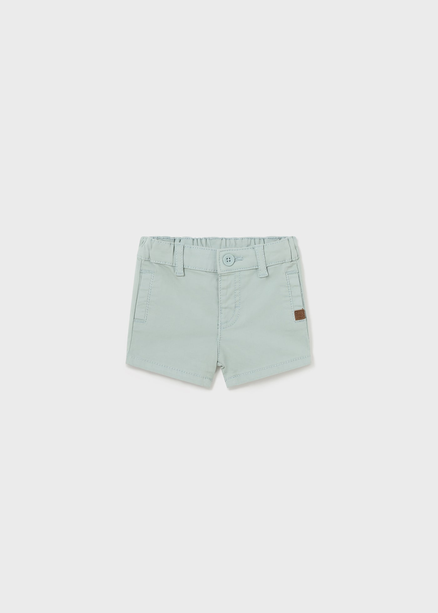 Bermudy Better Cotton z serży dla noworodka
