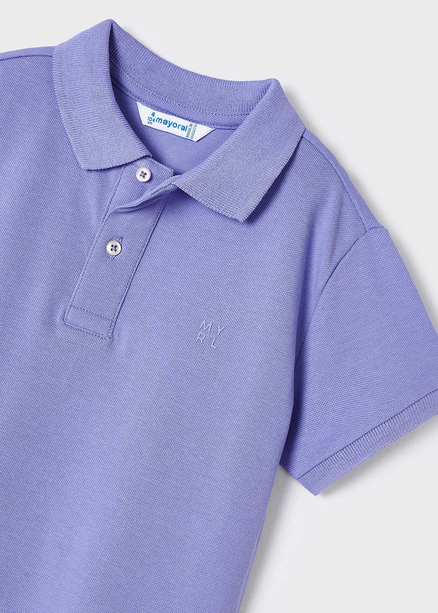 Boys lavender polo shirt hotsell