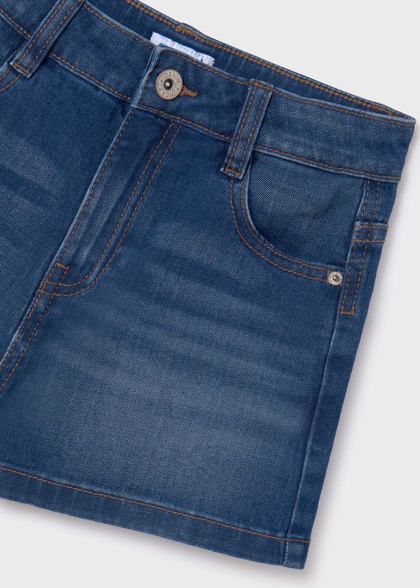 Short de mezclilla ecowash chica