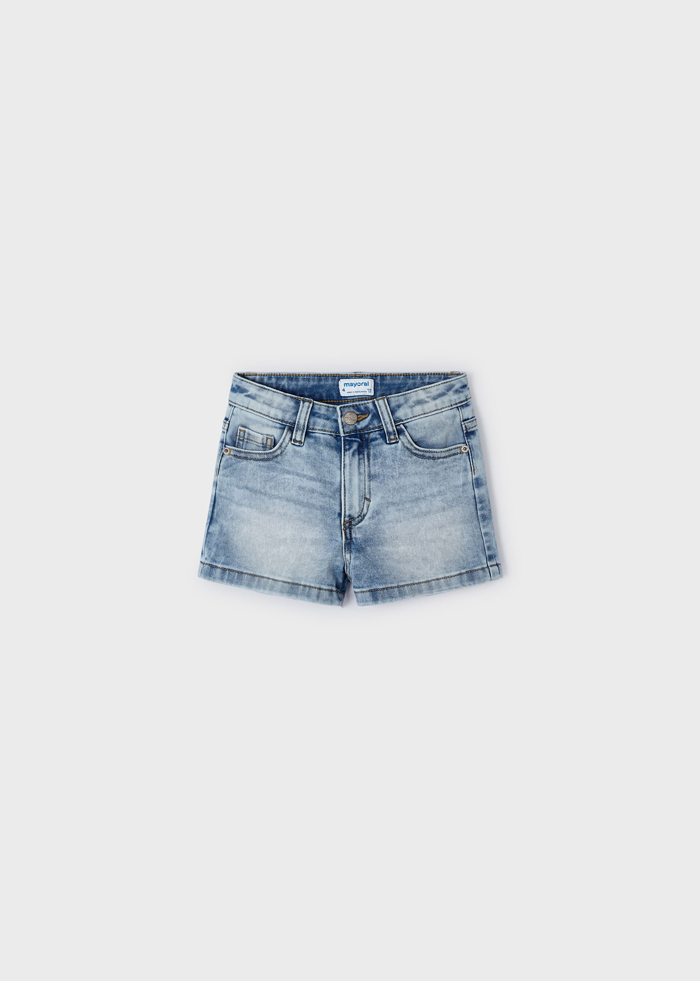 Girls denim shorts ecowash