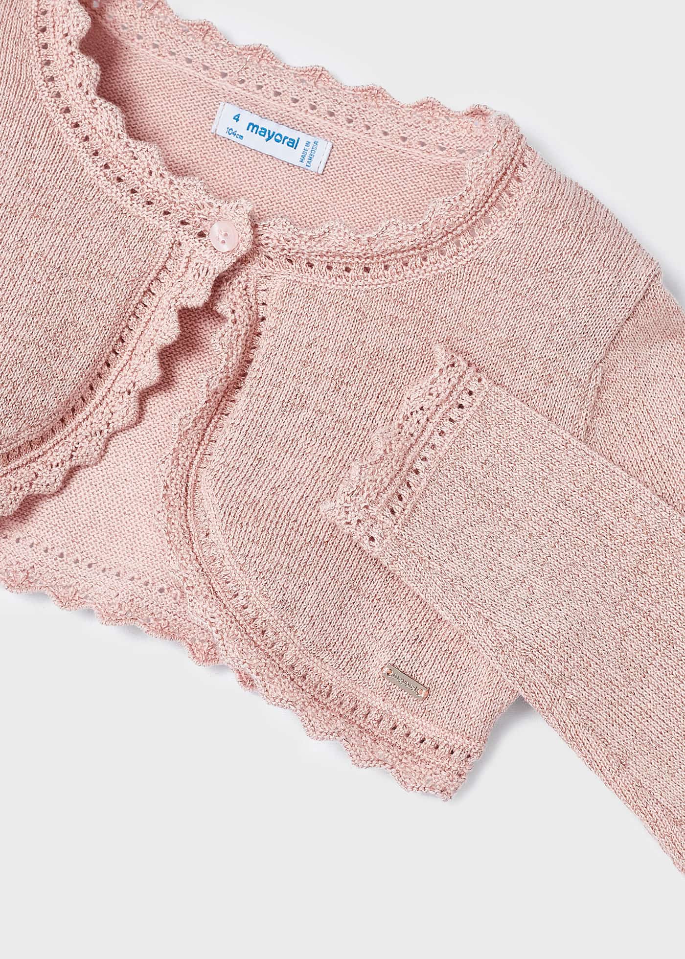 Torera bolero Better Cotton niña