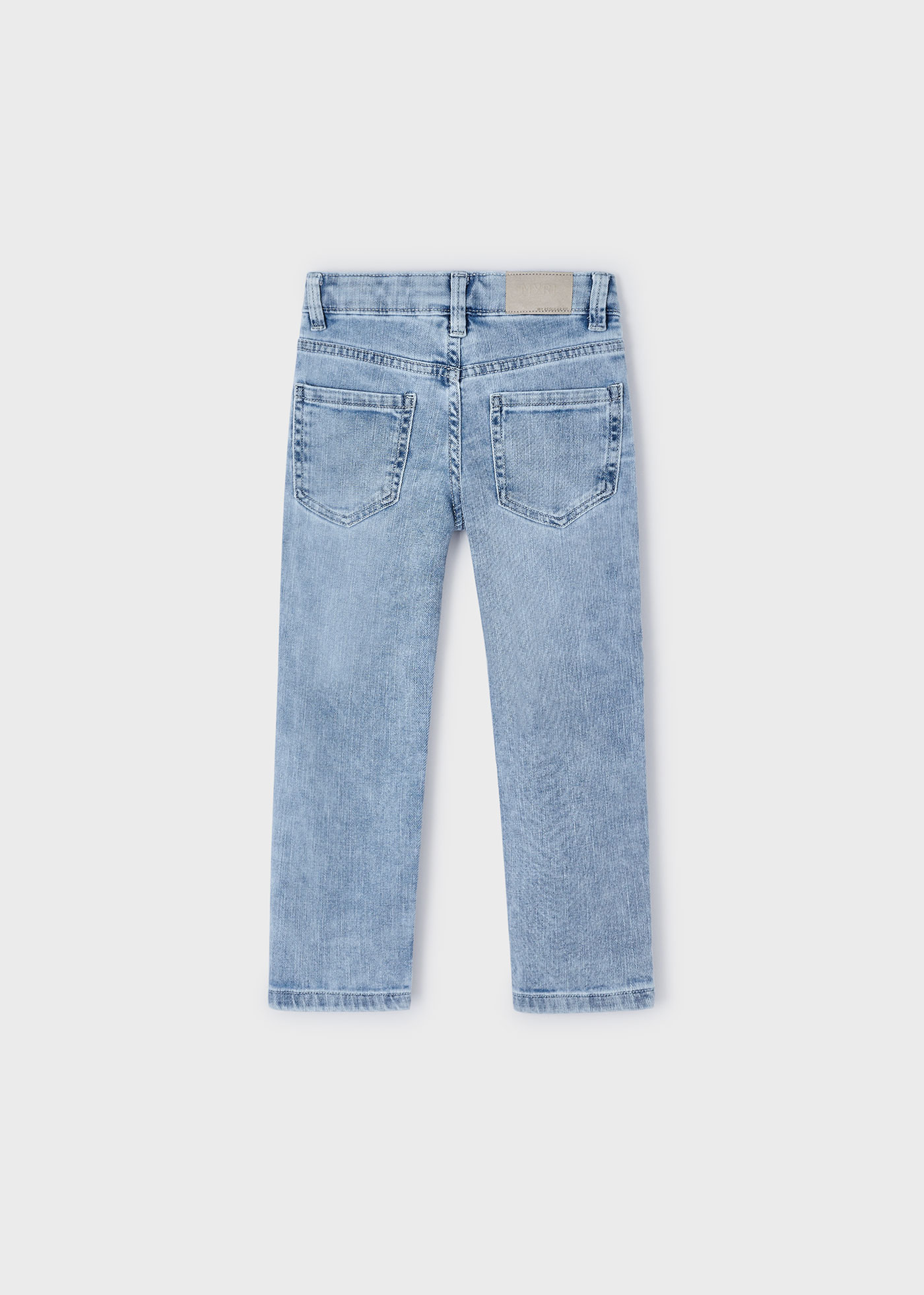 Pantalón denim regular fit Better Cotton niño