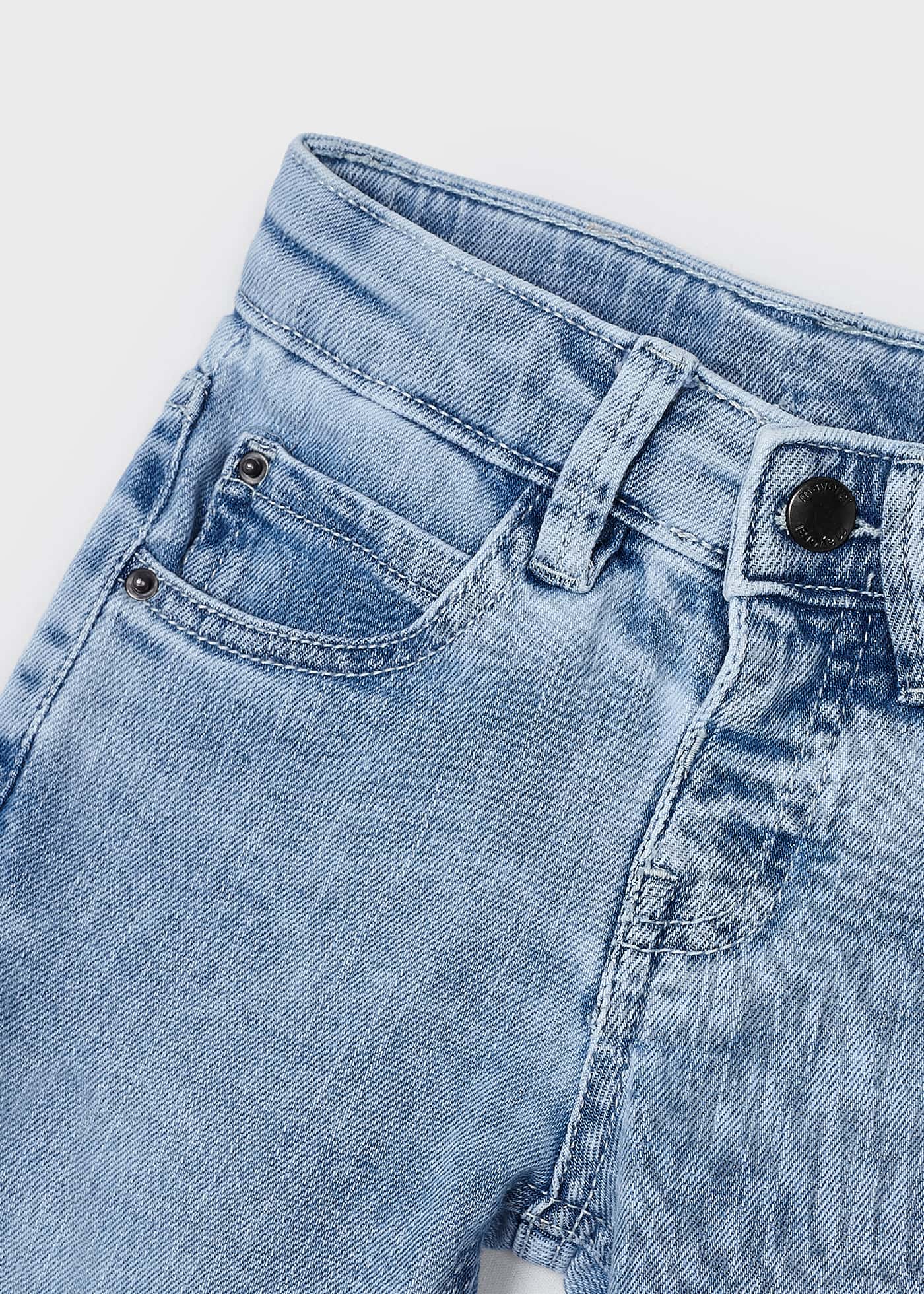 Pantalón denim regular fit Better Cotton niño