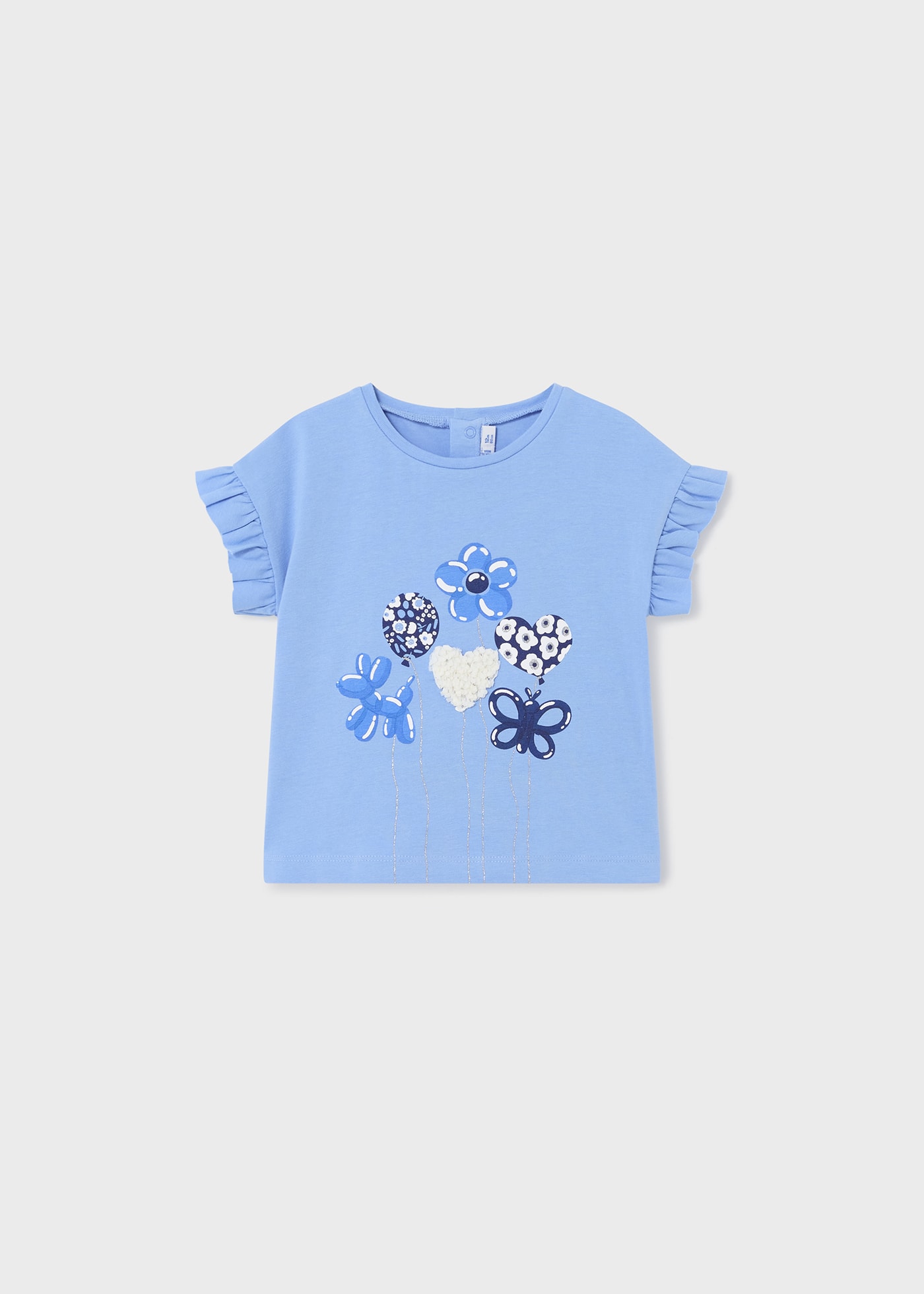 Maglietta stampata Better Cotton neonata