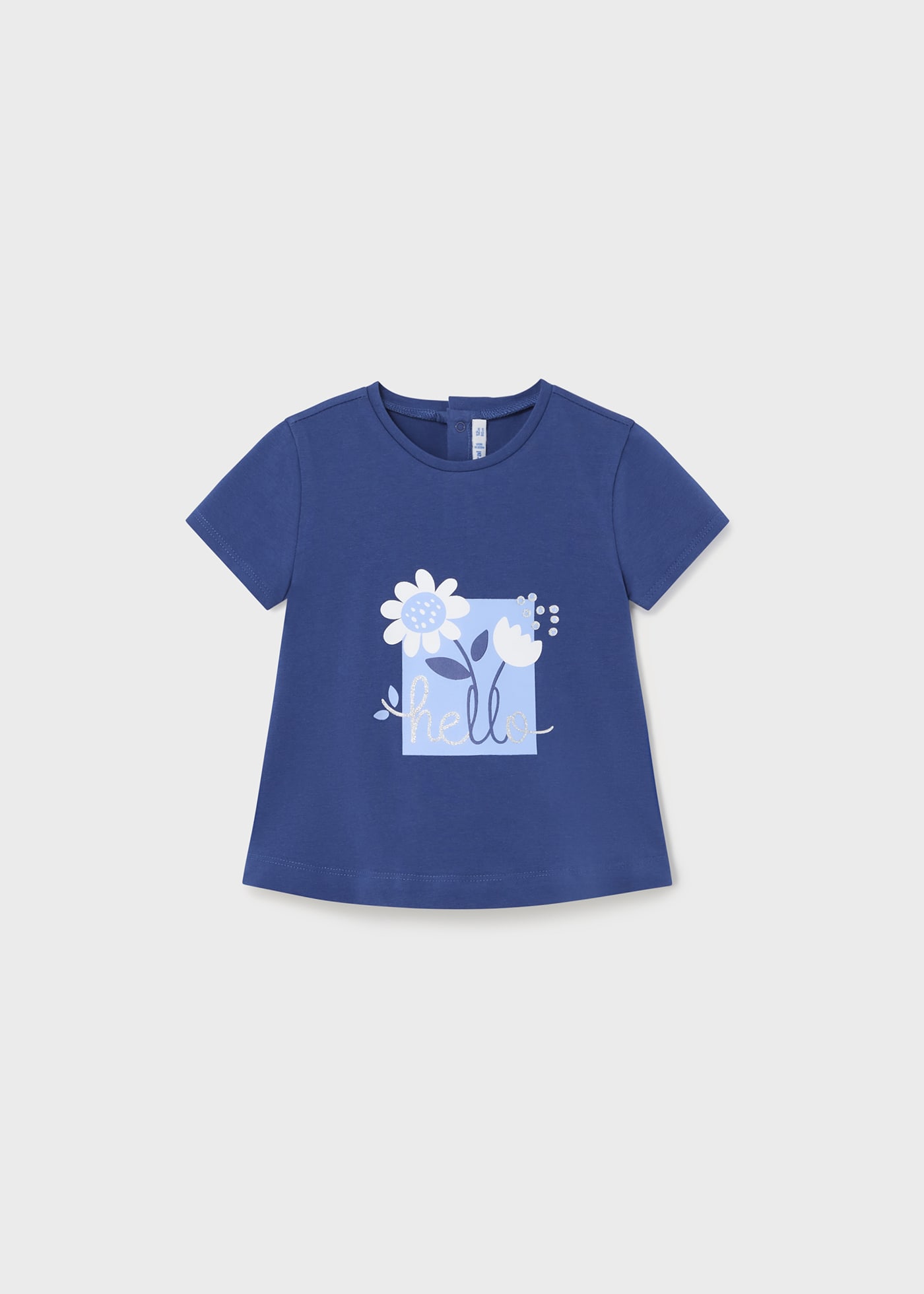 Koszulka z nadrukiem Better Cotton dla niemowlęcia