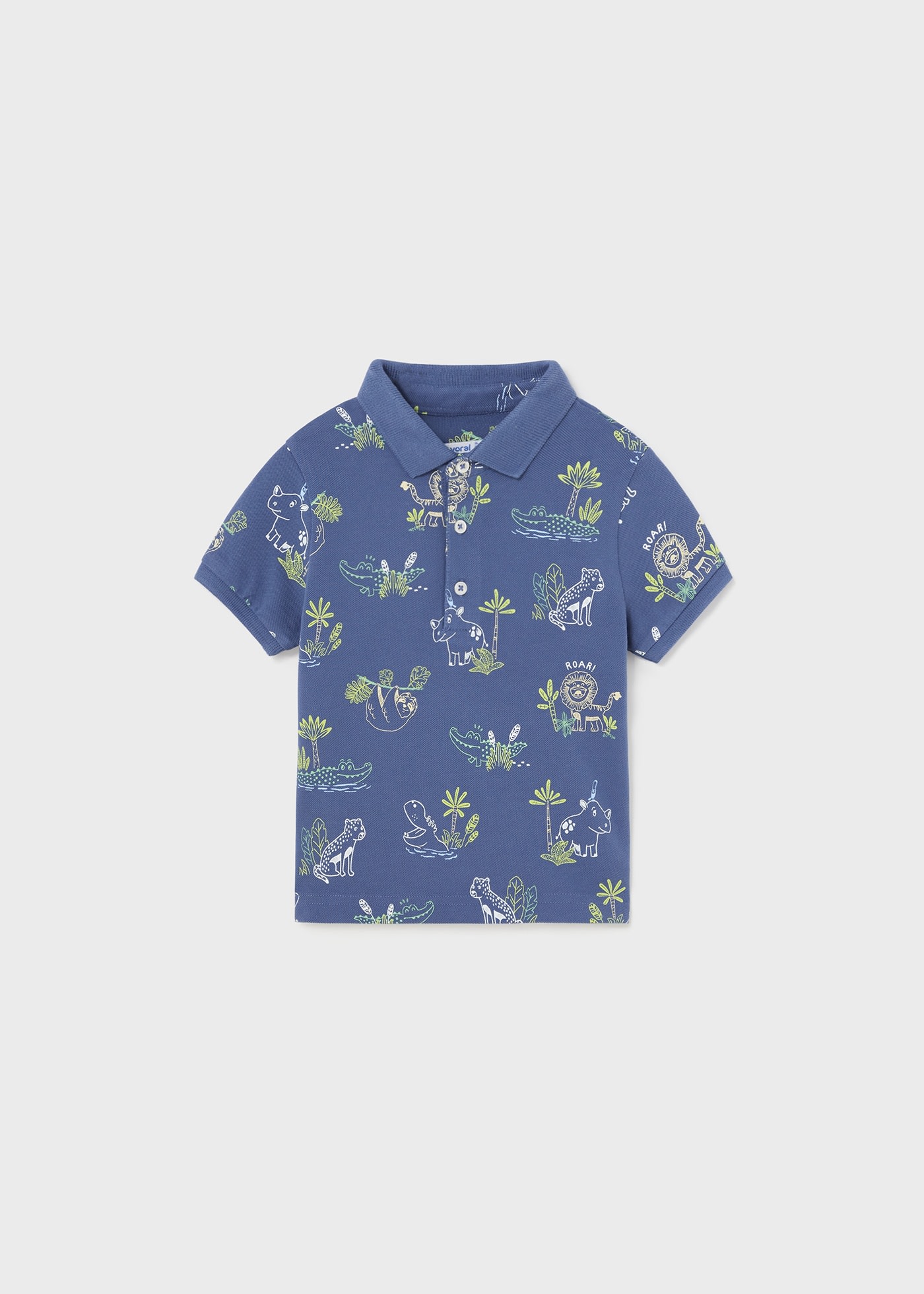 Baby Print Polo Shirt Better Cotton