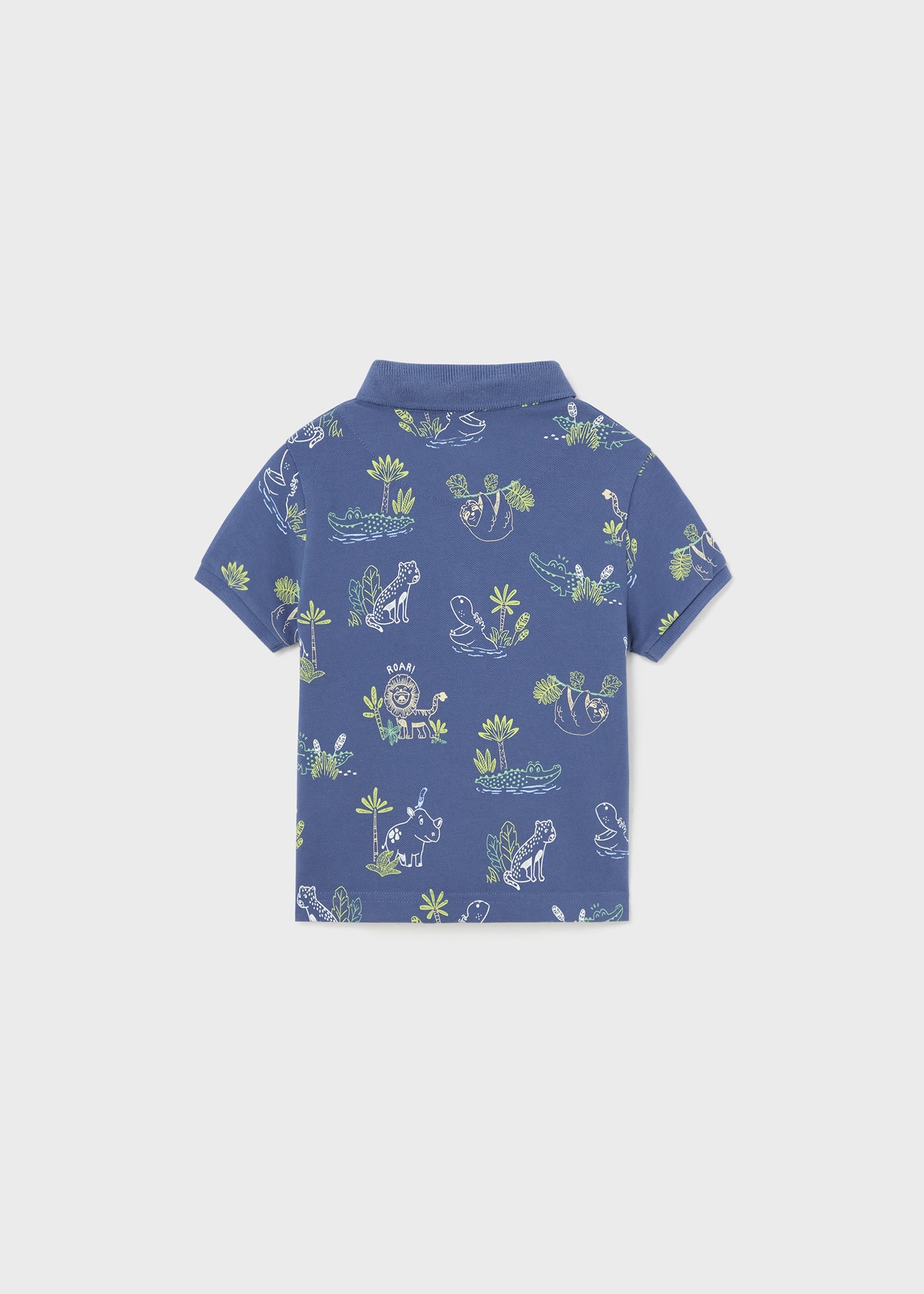 Baby printed polo shirt Better Cotton