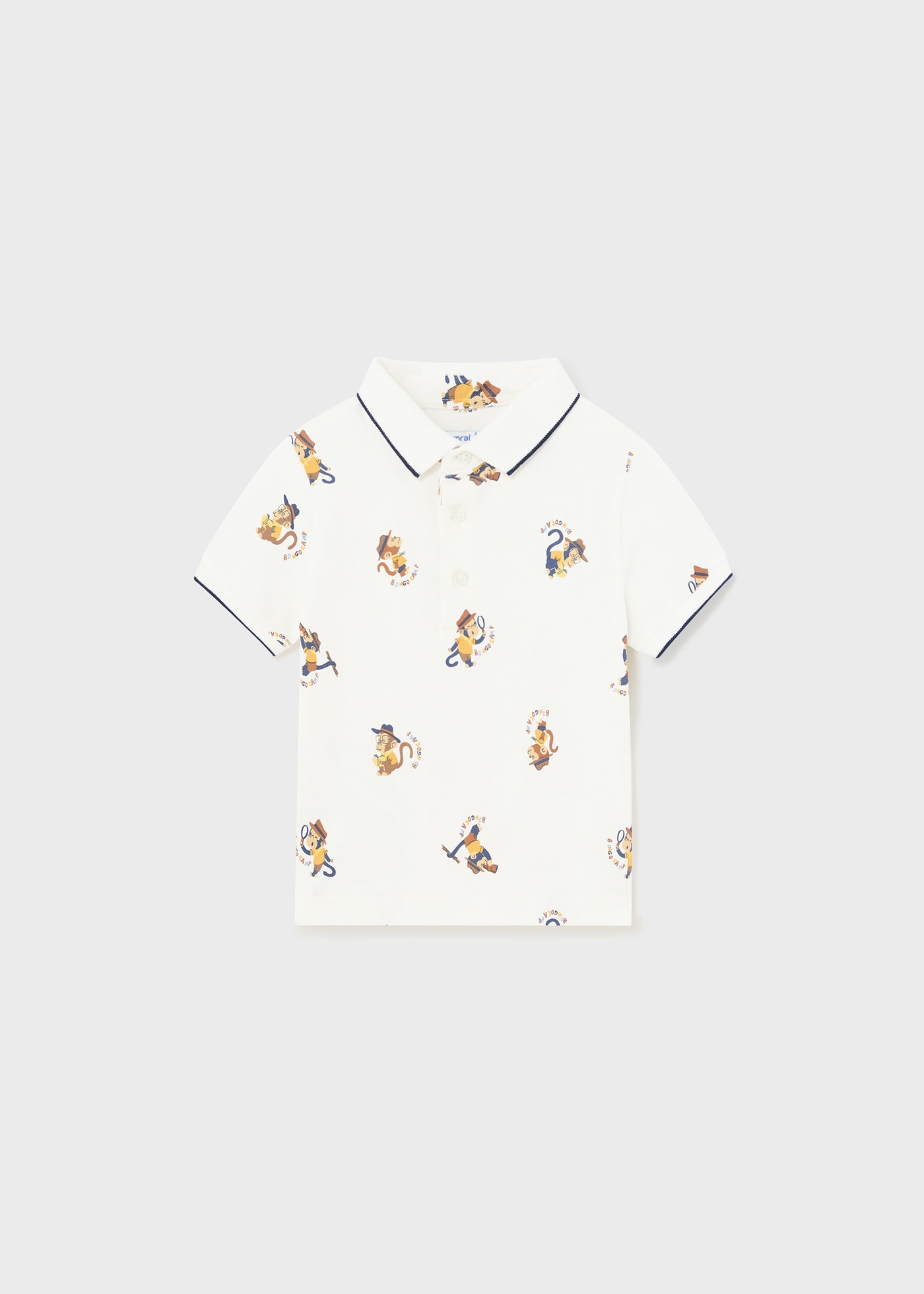 Baby printed polo shirt Better Cotton