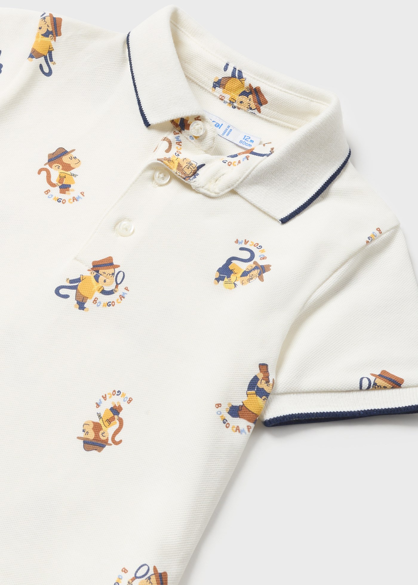 Poloshirt gemustert Better Cotton Baby