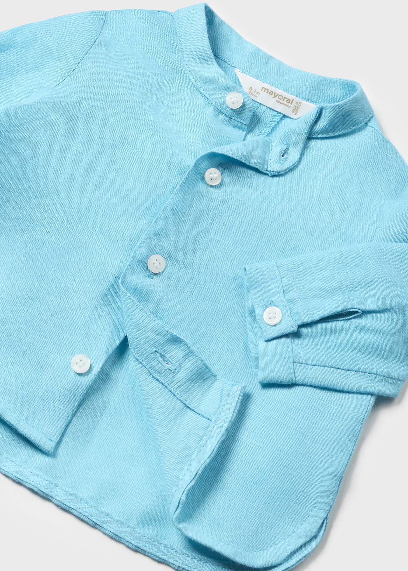 Camicia di lino neonato sales