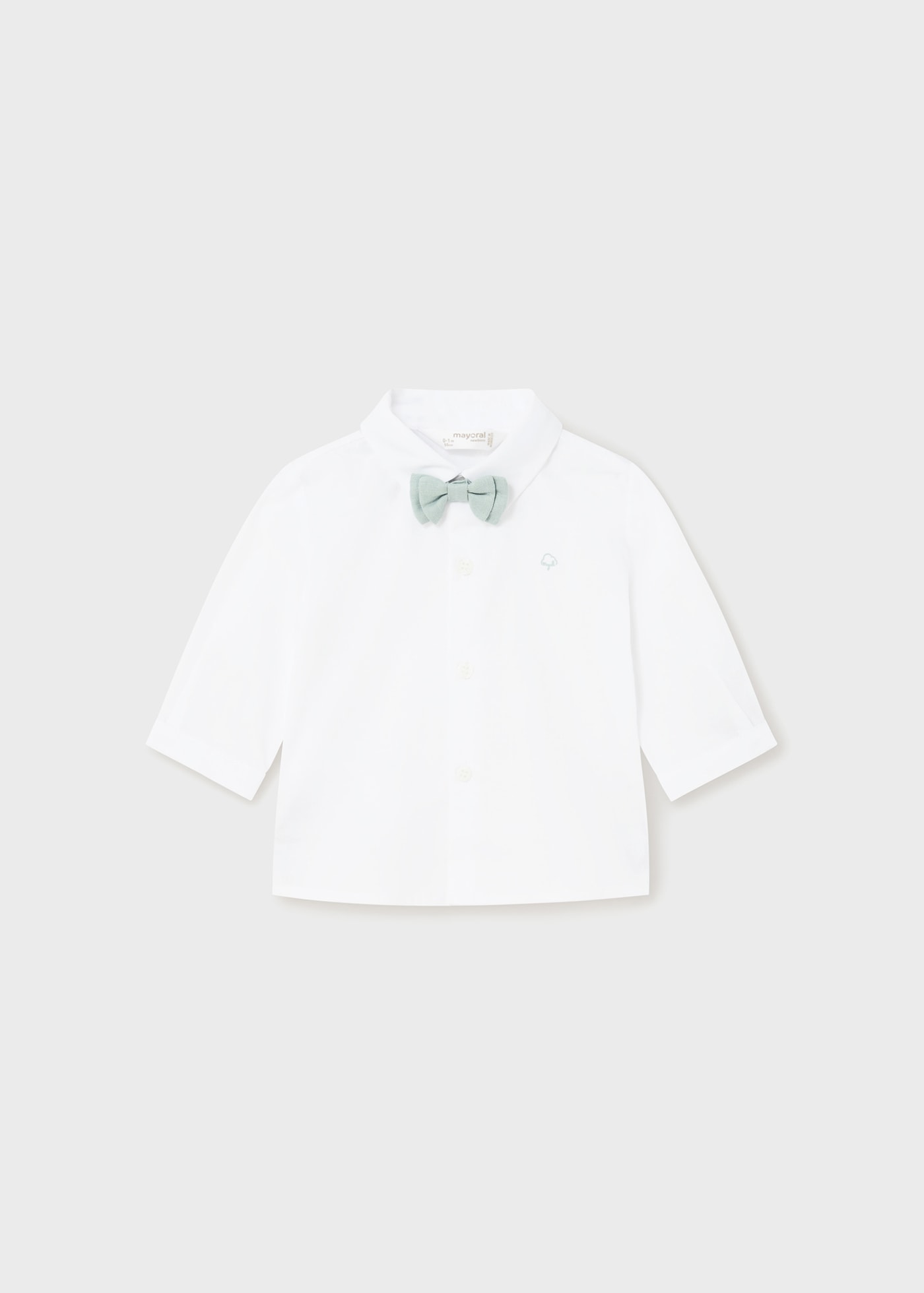 Newborn shirt and bow tie Better Cotton