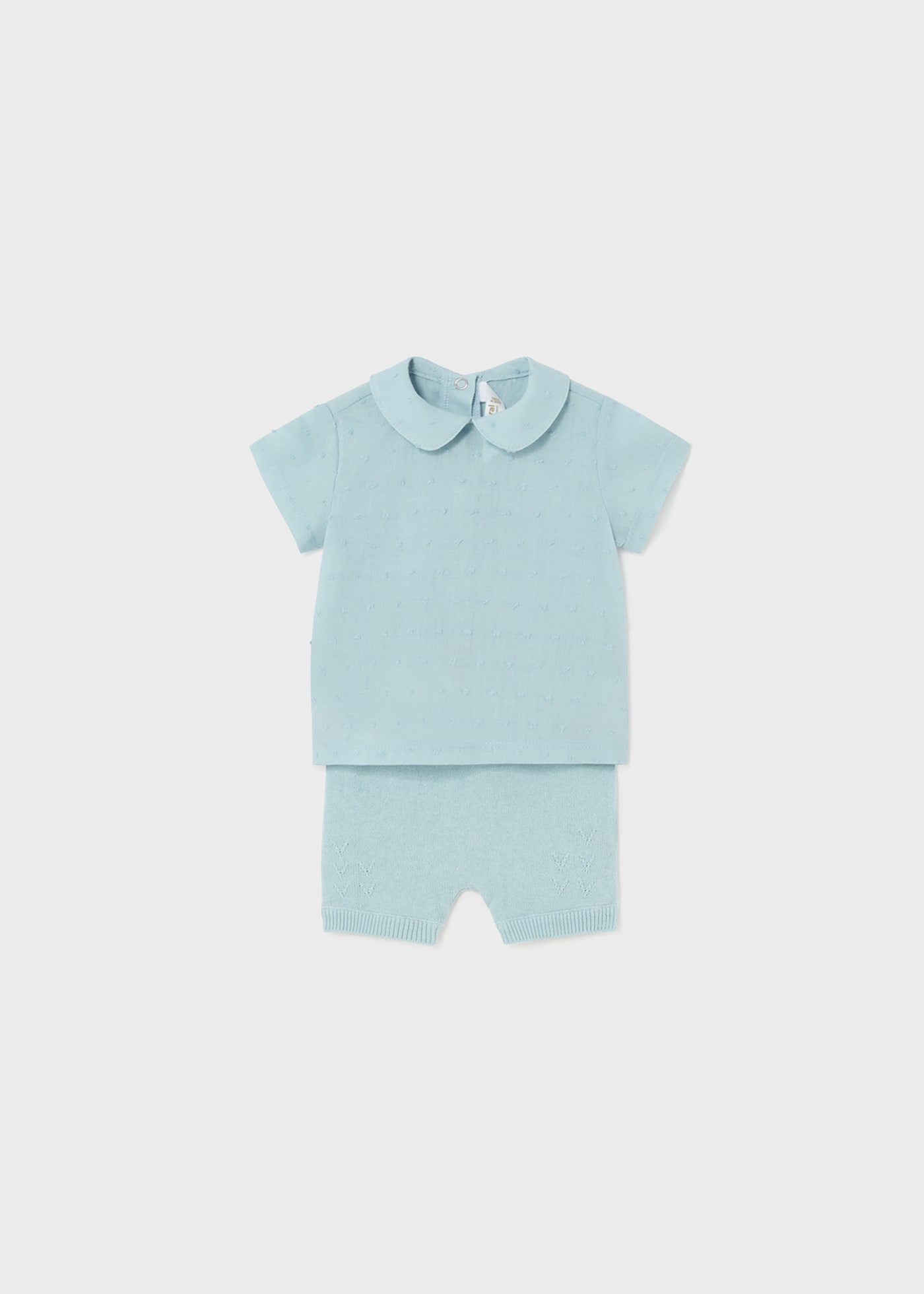 Newborn 2 Piece Set with Tricot Trousers