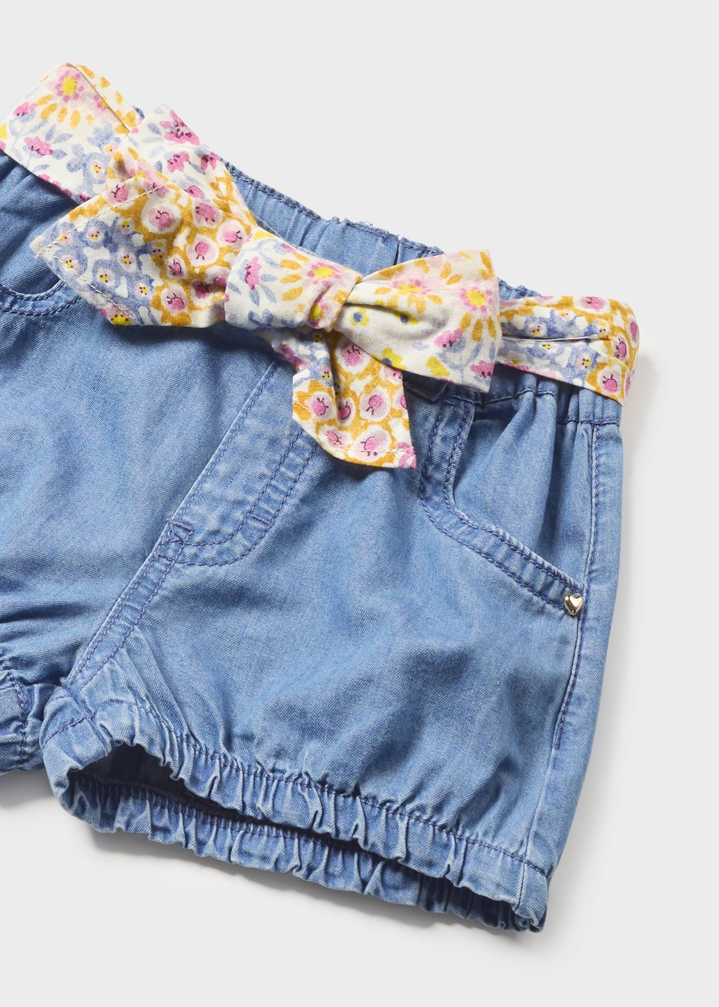 Baby Shorts with Bow Better Cotton