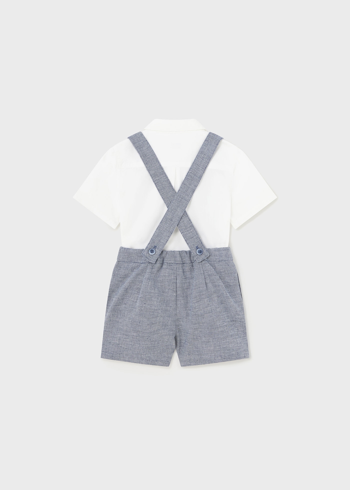 Baby 2-piece set bow tie shirt
