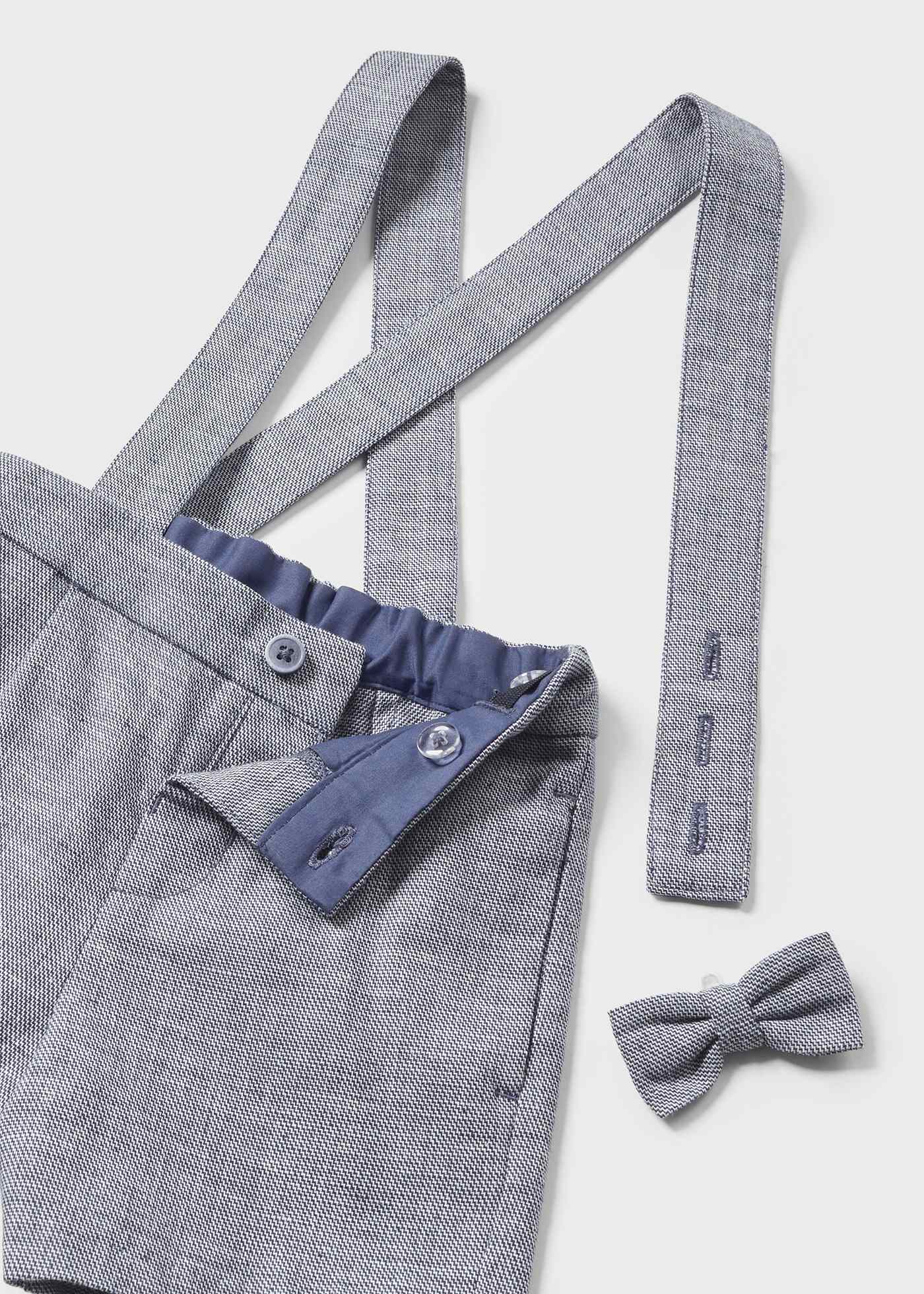 Baby 2-piece set bow tie shirt