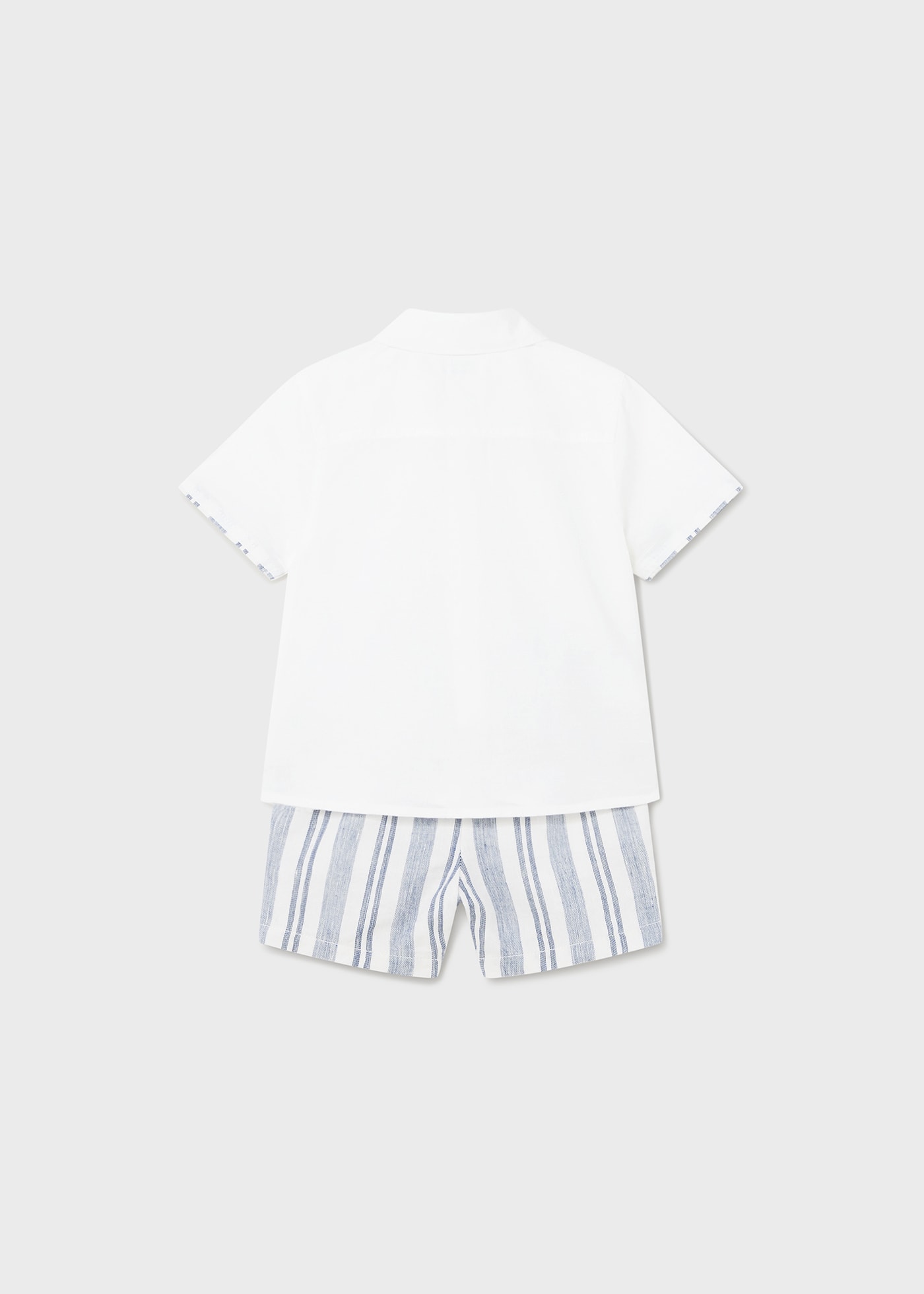 Baby 2-piece striped linen set