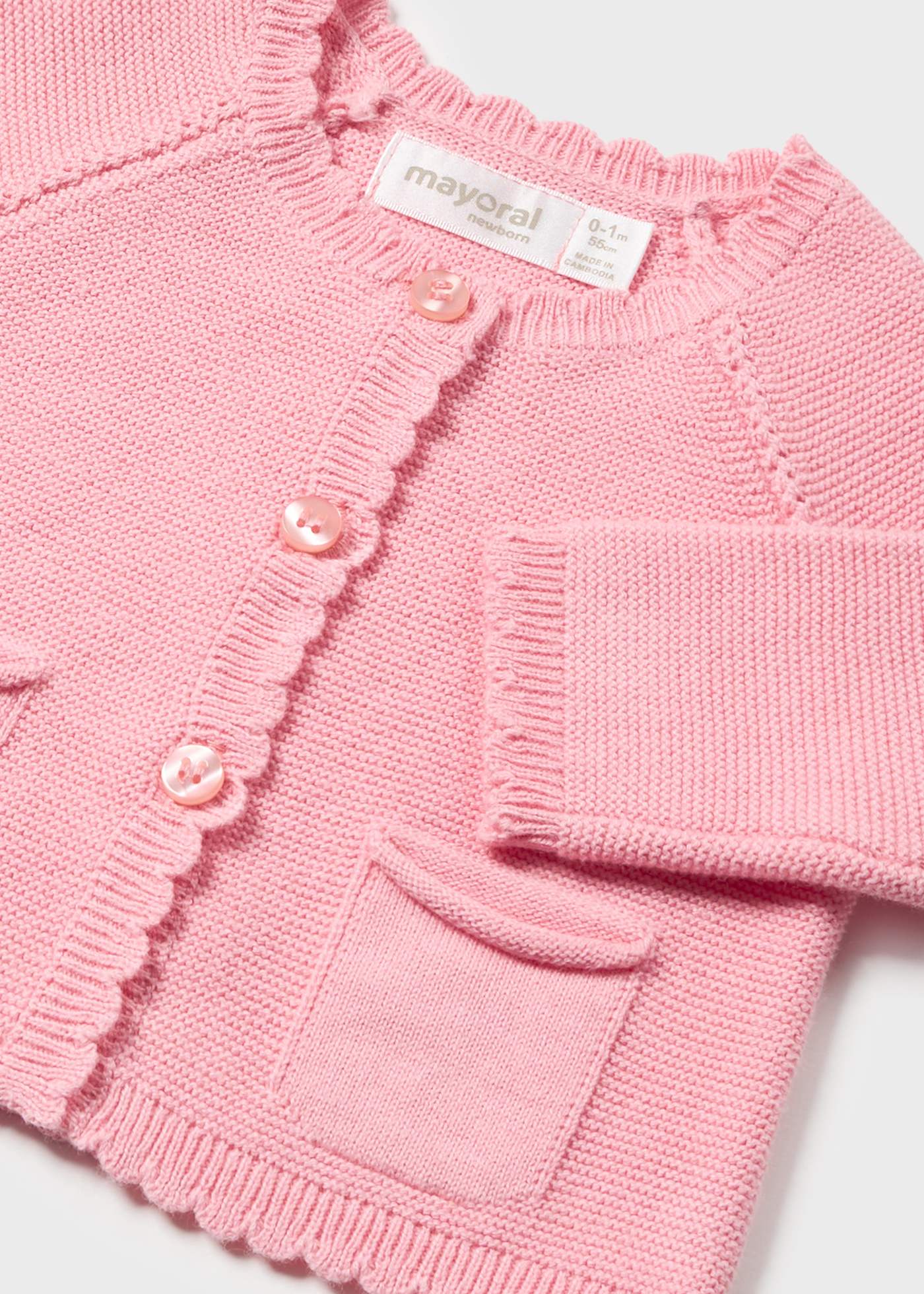 Newborn Tricot Cardigan Better Cotton