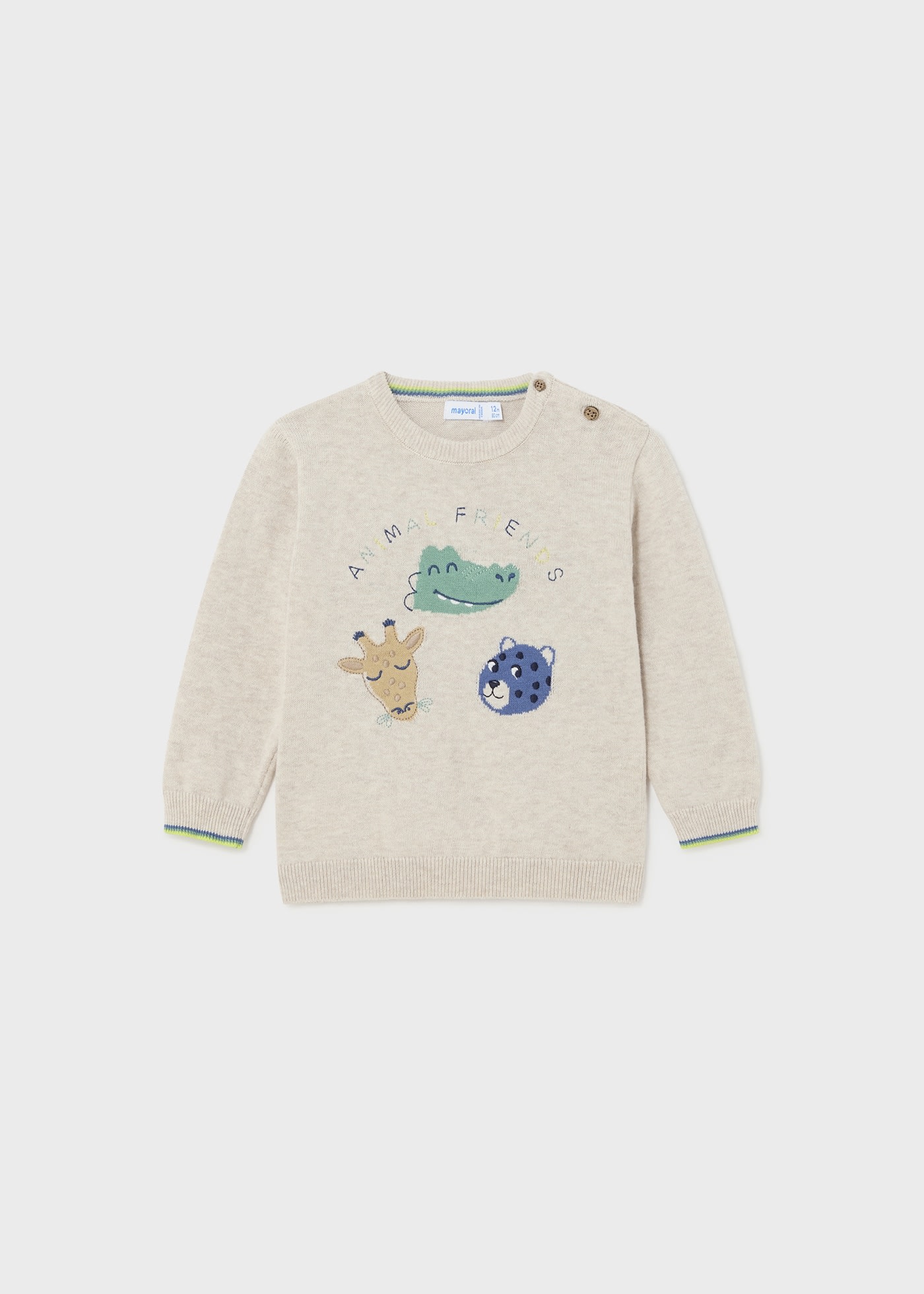 Baby Intarsia Jumper Better Cotton