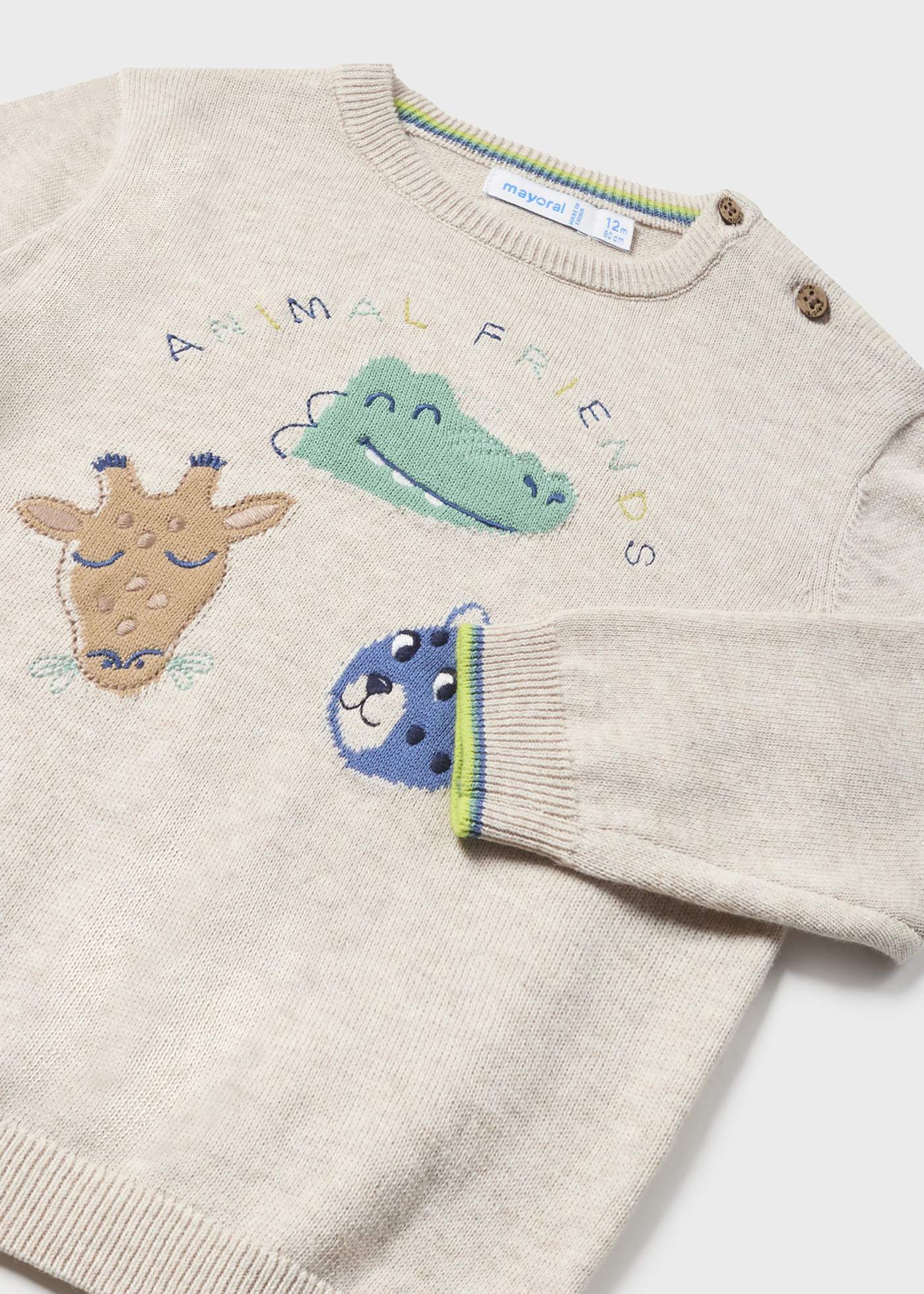 Baby Intarsia Jumper Better Cotton