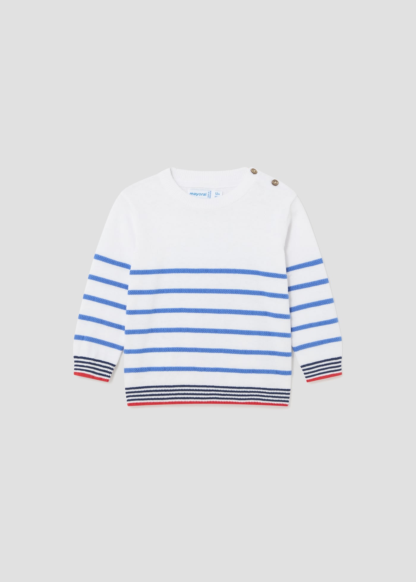 Baby striped sweater Better Cotton