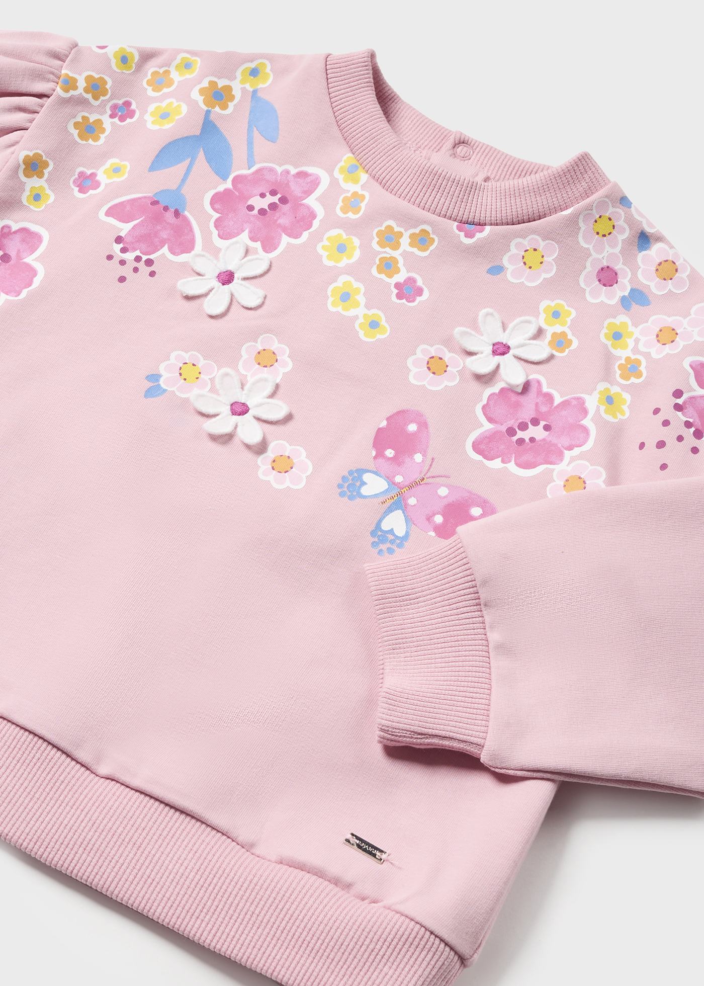 Sweatshirt Blumen Better Cotton Baby