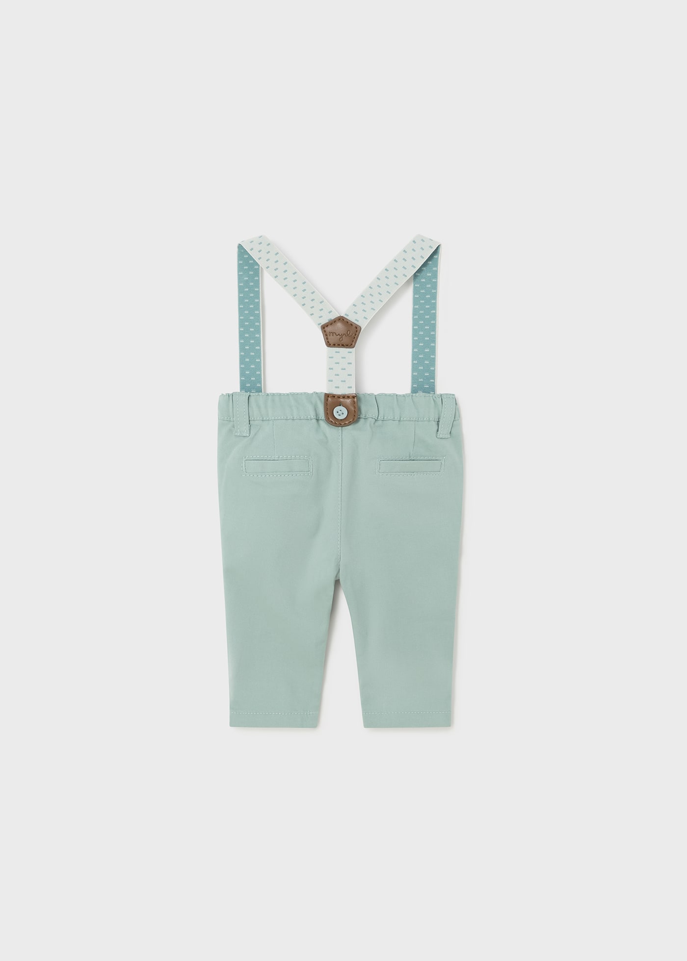 Newborn Trousers with Braces Better Cotton