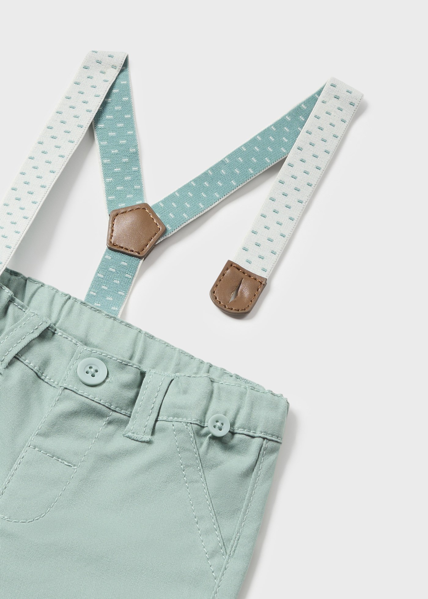 Newborn Trousers with Braces Better Cotton