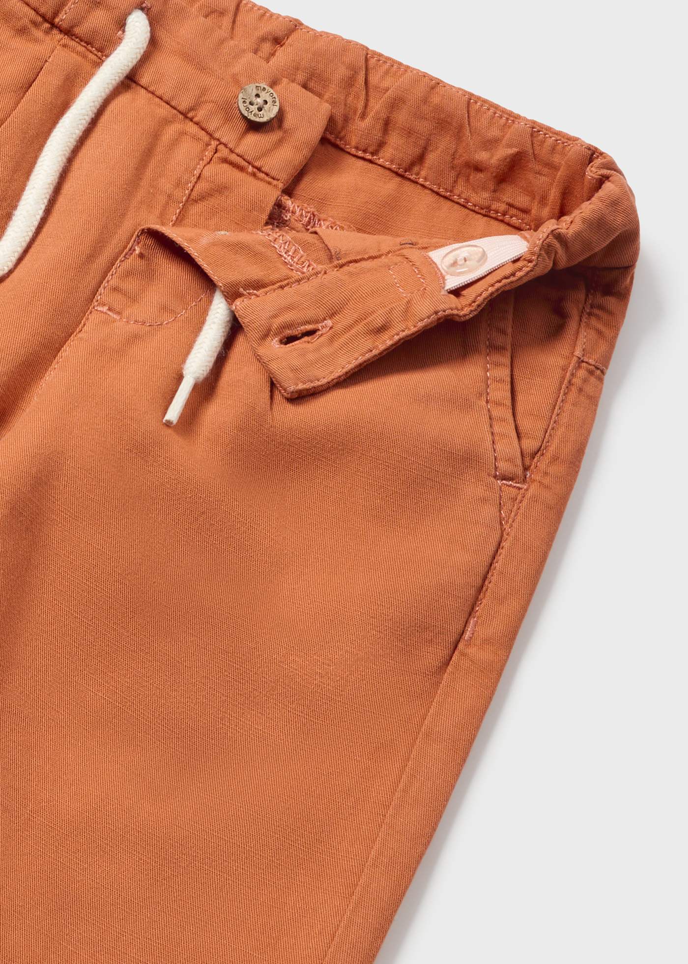 Lange Chino Leinenhose relaxed Baby