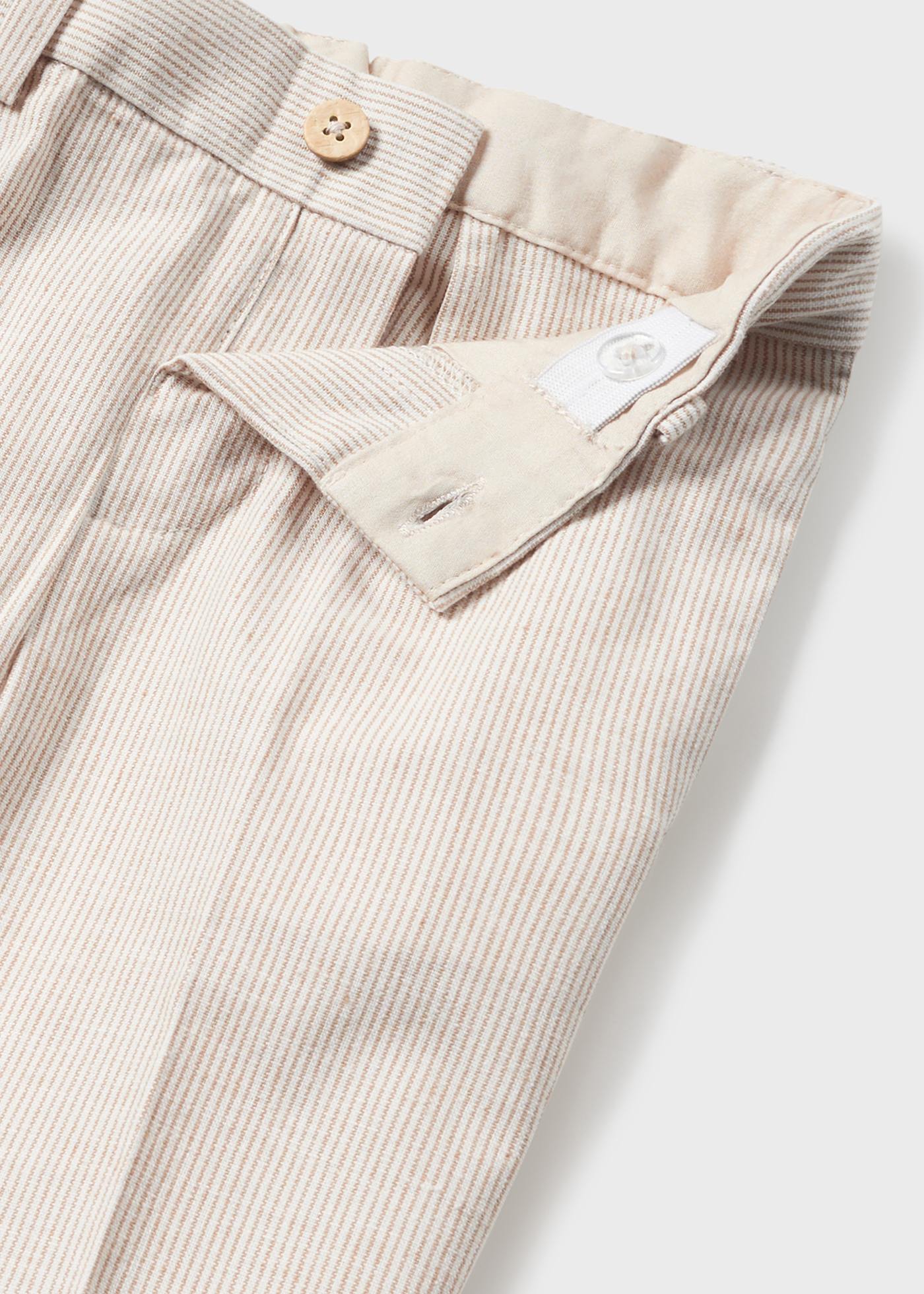 Baby linen chino pants