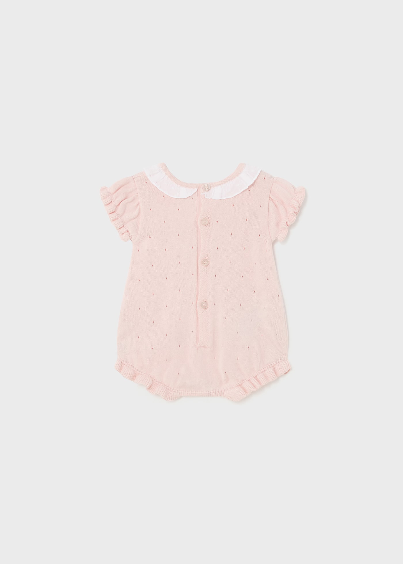 Pagliaccetto tricot Better Cotton neonata