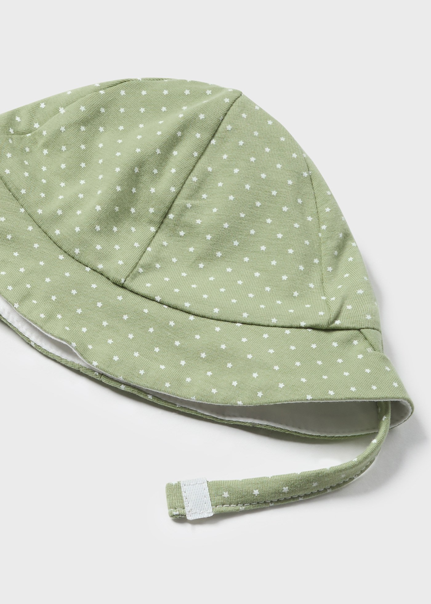 Newborn Dungaree Style Bodysuit with Bucket hat Better Cotton