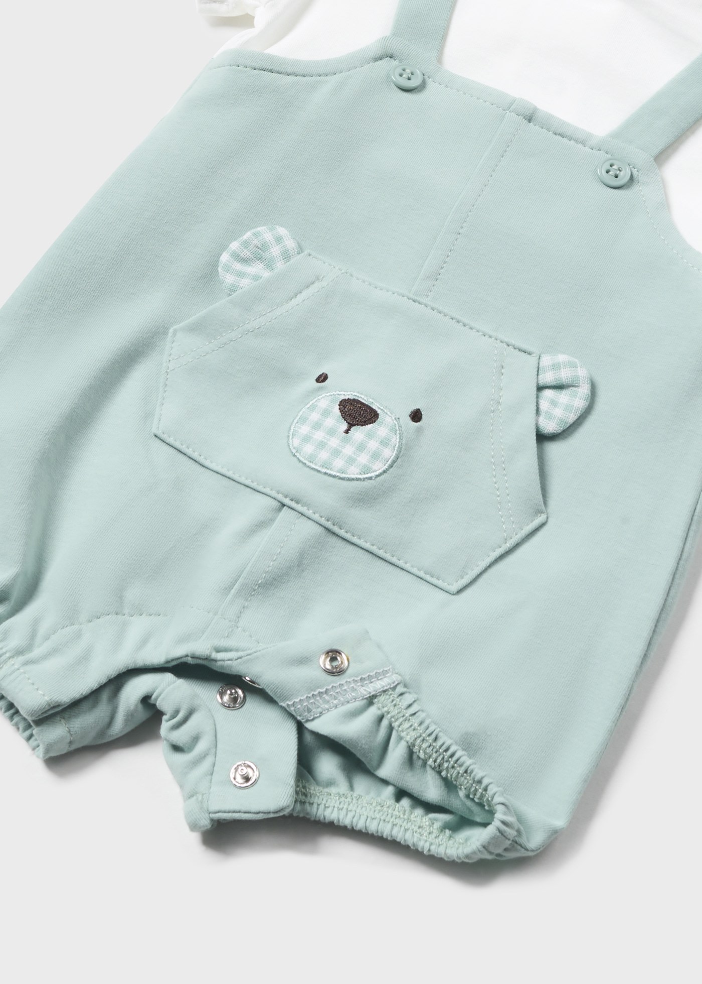 Newborn romper with hat Better Cotton Jade | Mayoral ®
