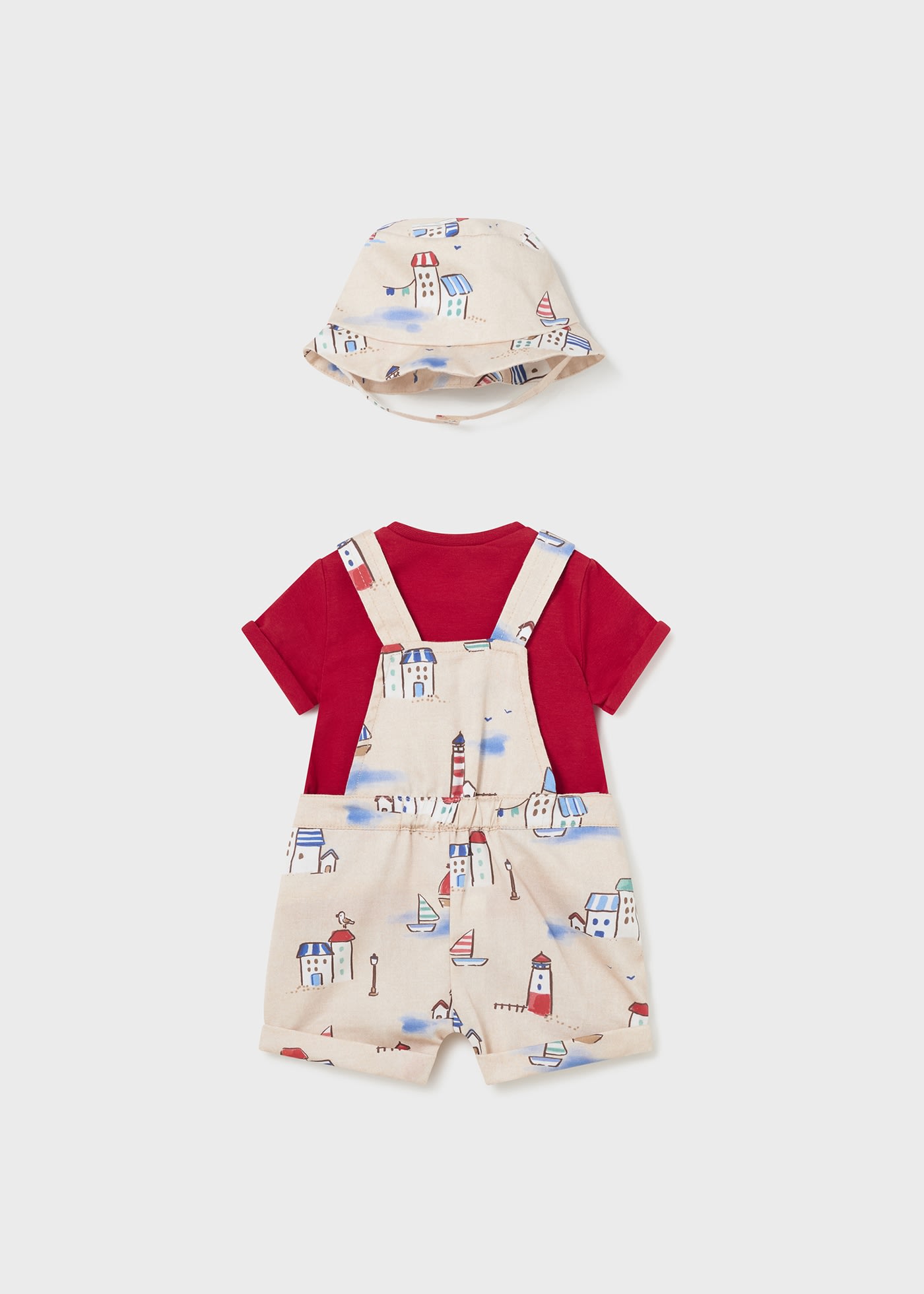 Newborn 3-piece printed set