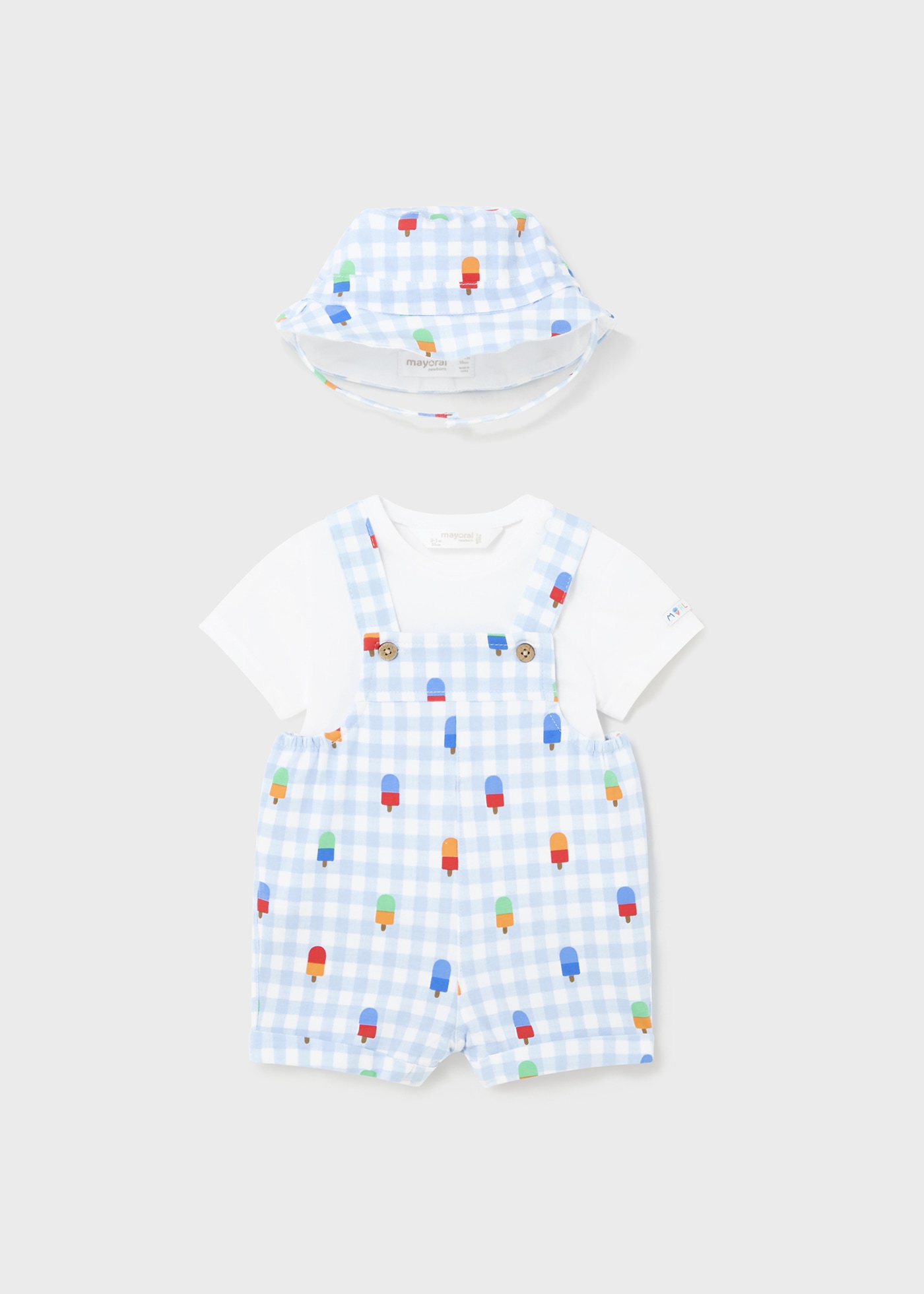 Newborn 3 Piece Print Set Better Cotton