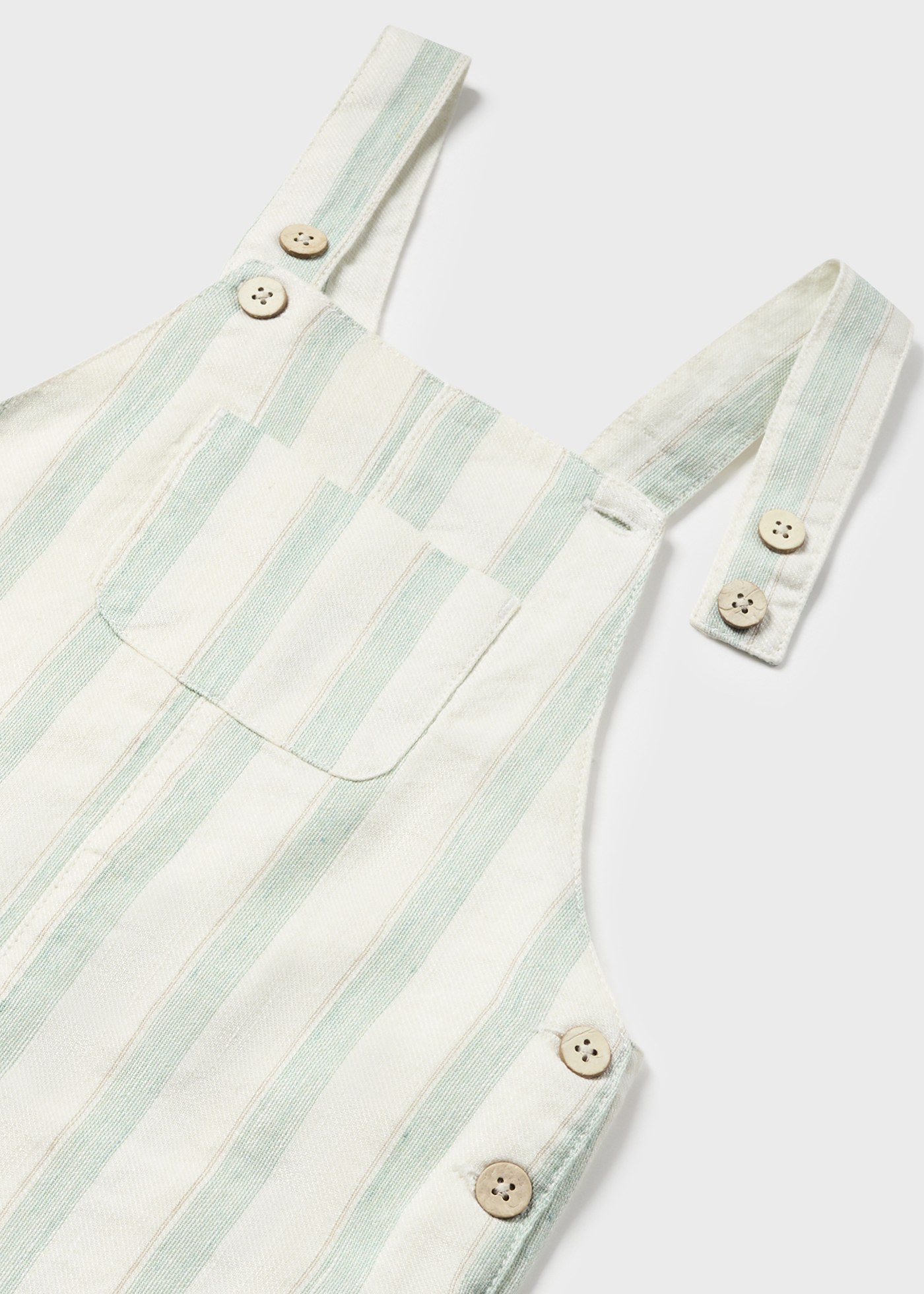 Baby Linen Dungarees