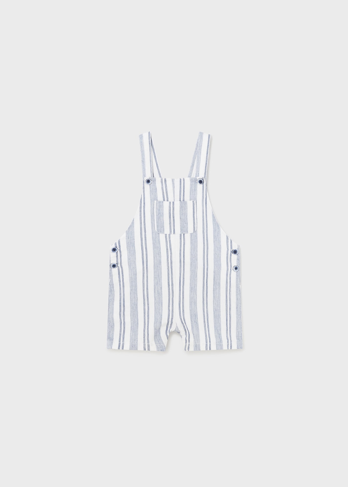 Baby Linen Dungarees