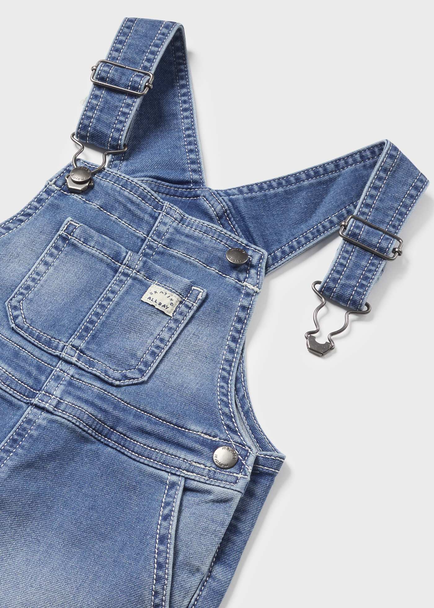 Salopette jeans Better Cotton neonato