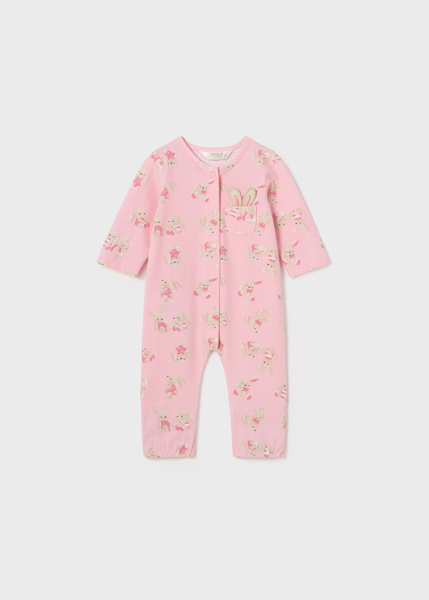 Newborn printed one-piece Better Cotton