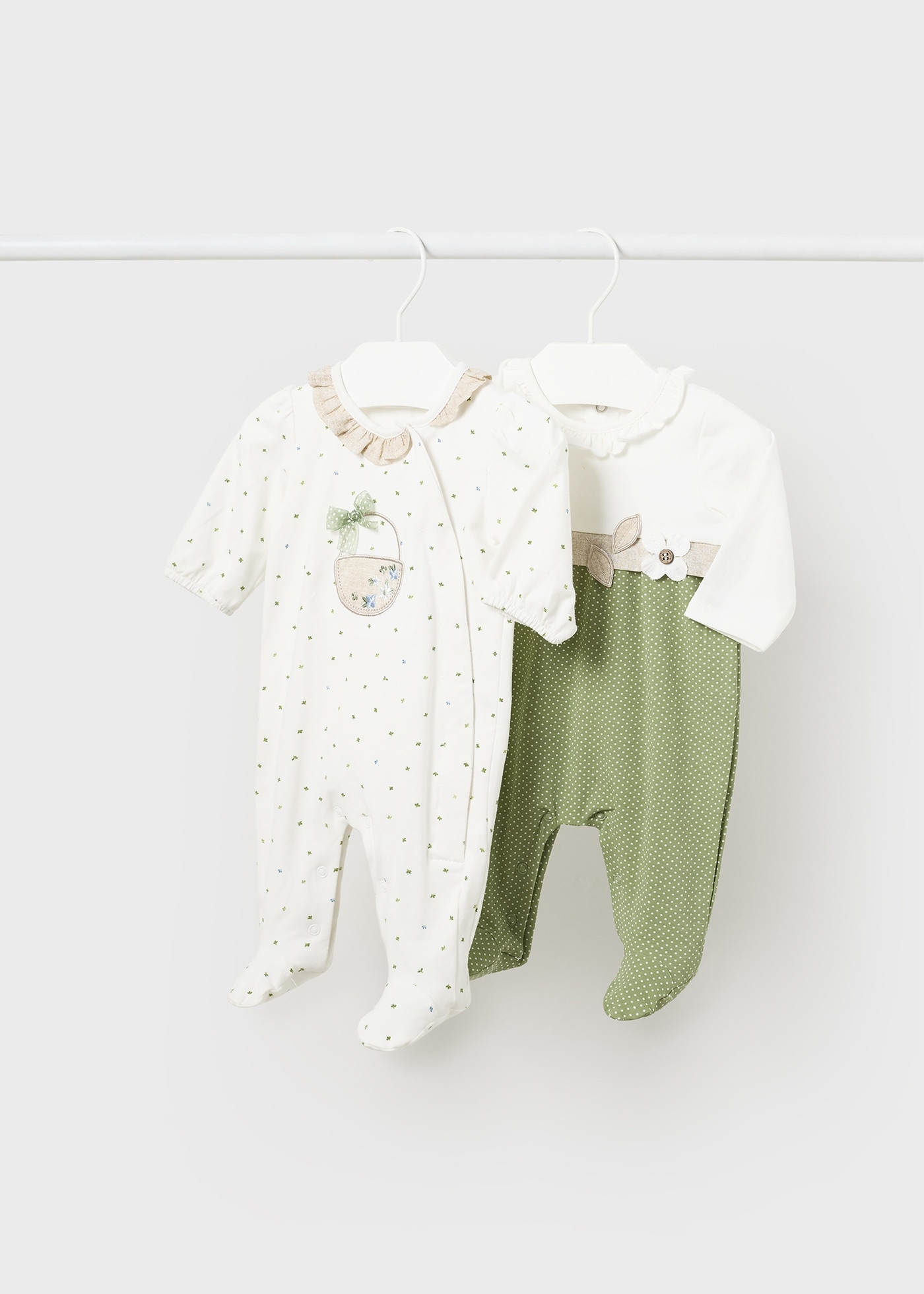 Newborn Set of 2 Sleepsuit Set Better Cotton